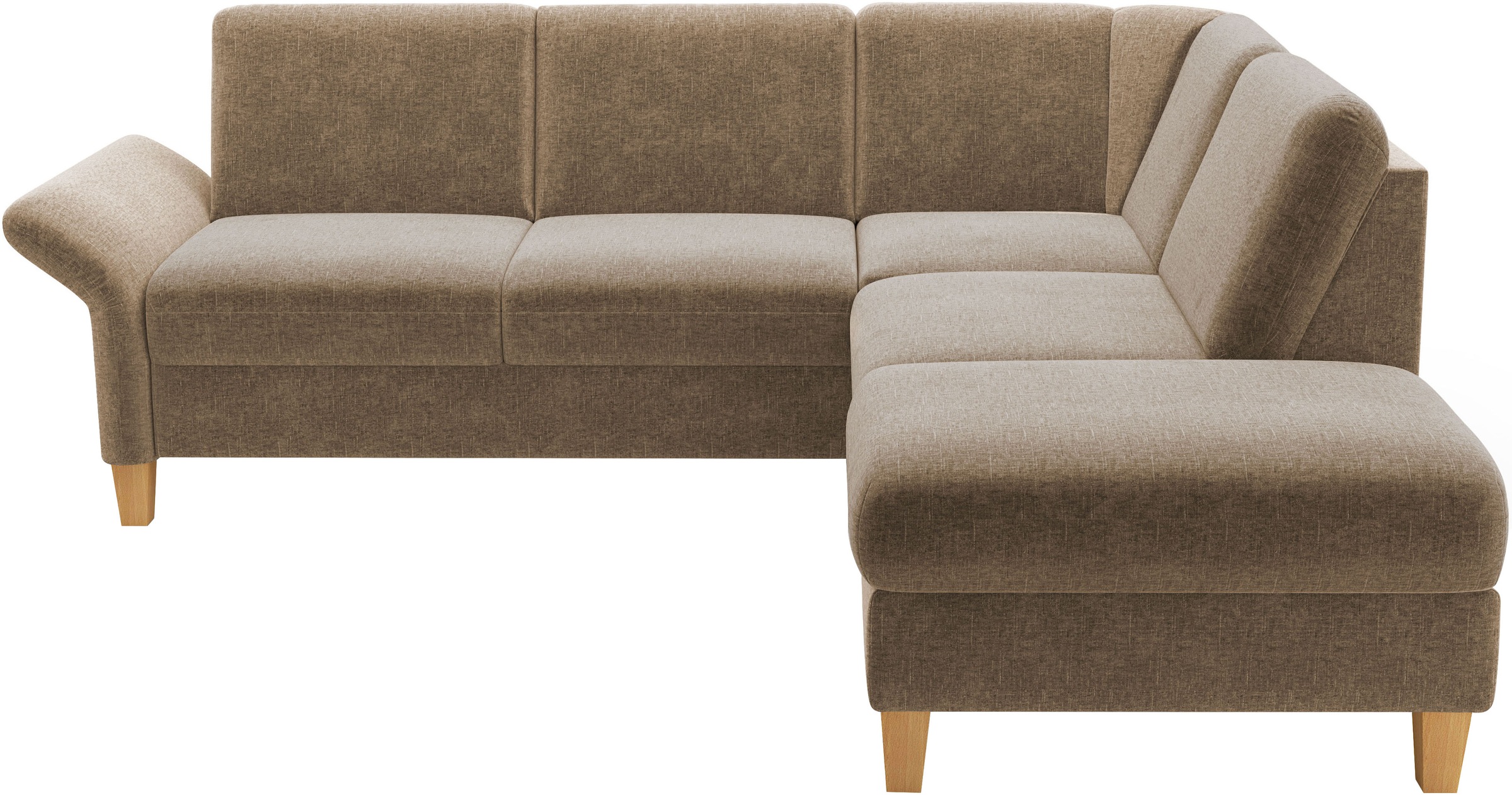 Home affaire Ecksofa "Rochelle, L-Form" wahlweise mit Armteilverstellung, B günstig online kaufen