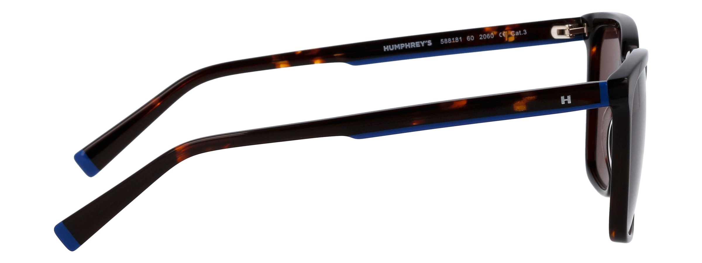 Sonnenbrille HUMPHREY´S EYEWEAR "HUMPHREY´S eyewear Sonnenbrille", Herren, havanna, digital space, Sonnenbrillen Sonnenbrille 3