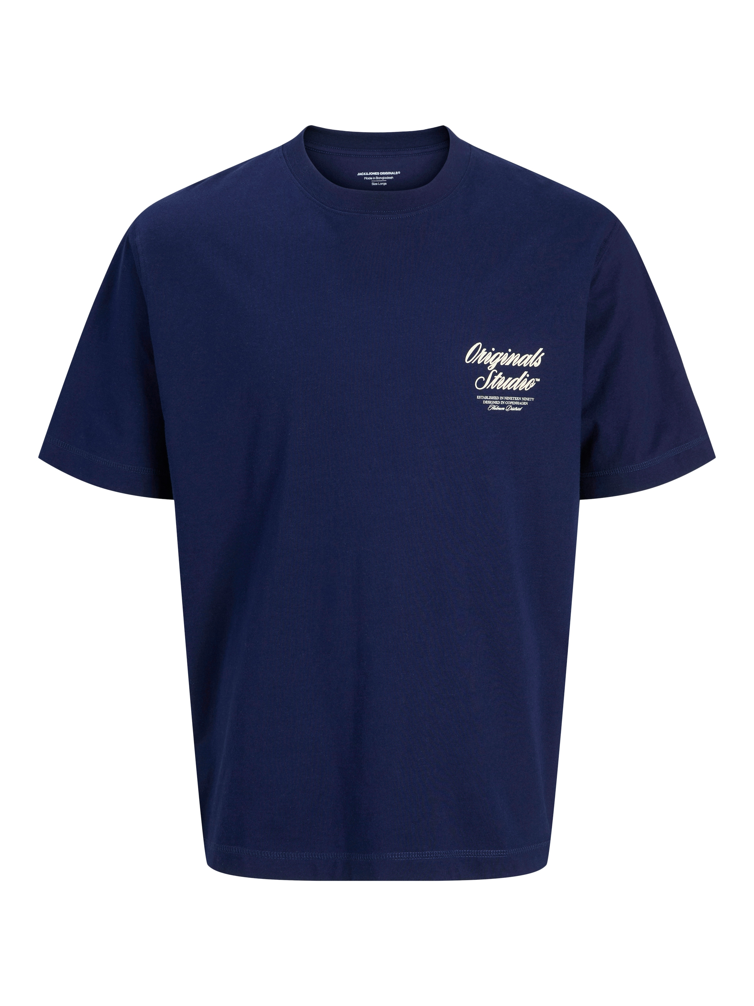 Jack & Jones Kurzarmshirt »JORNORREBRO TYPO TEE SS CREW NECK NOOS«