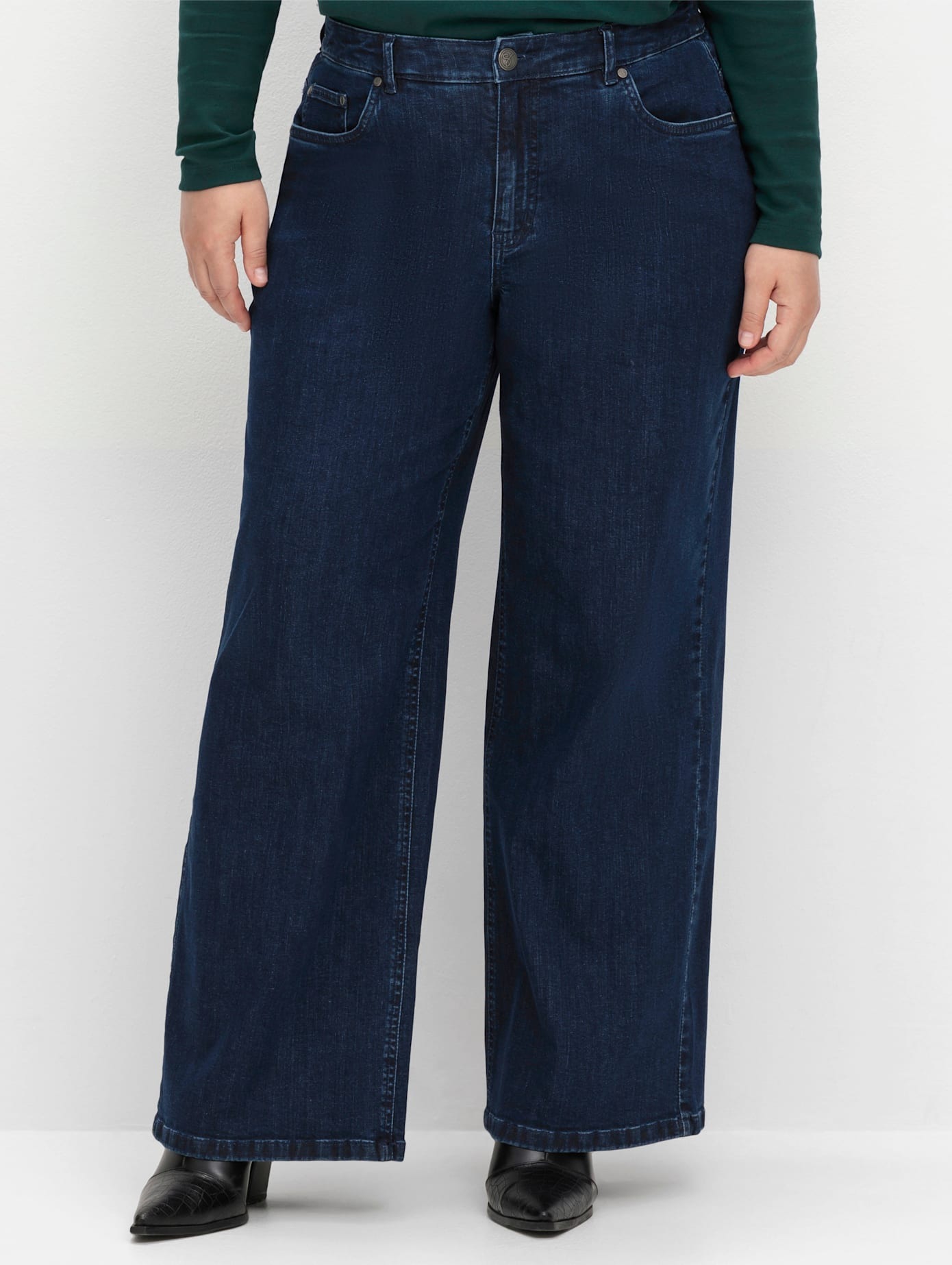 Sheego Stretch-Jeans 1 Stk. tlg. günstig online kaufen