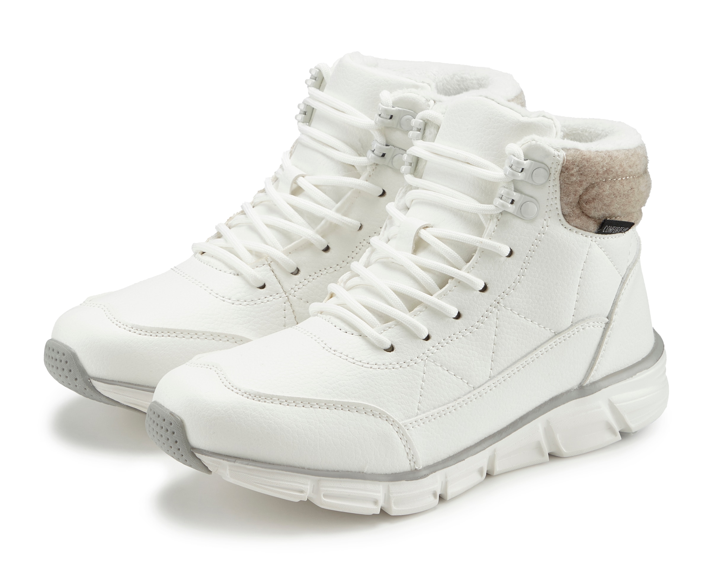 LASCANA Stiefelette "Outdoorstiefelette, Schnürschuh, Boots", aus wasserabw günstig online kaufen