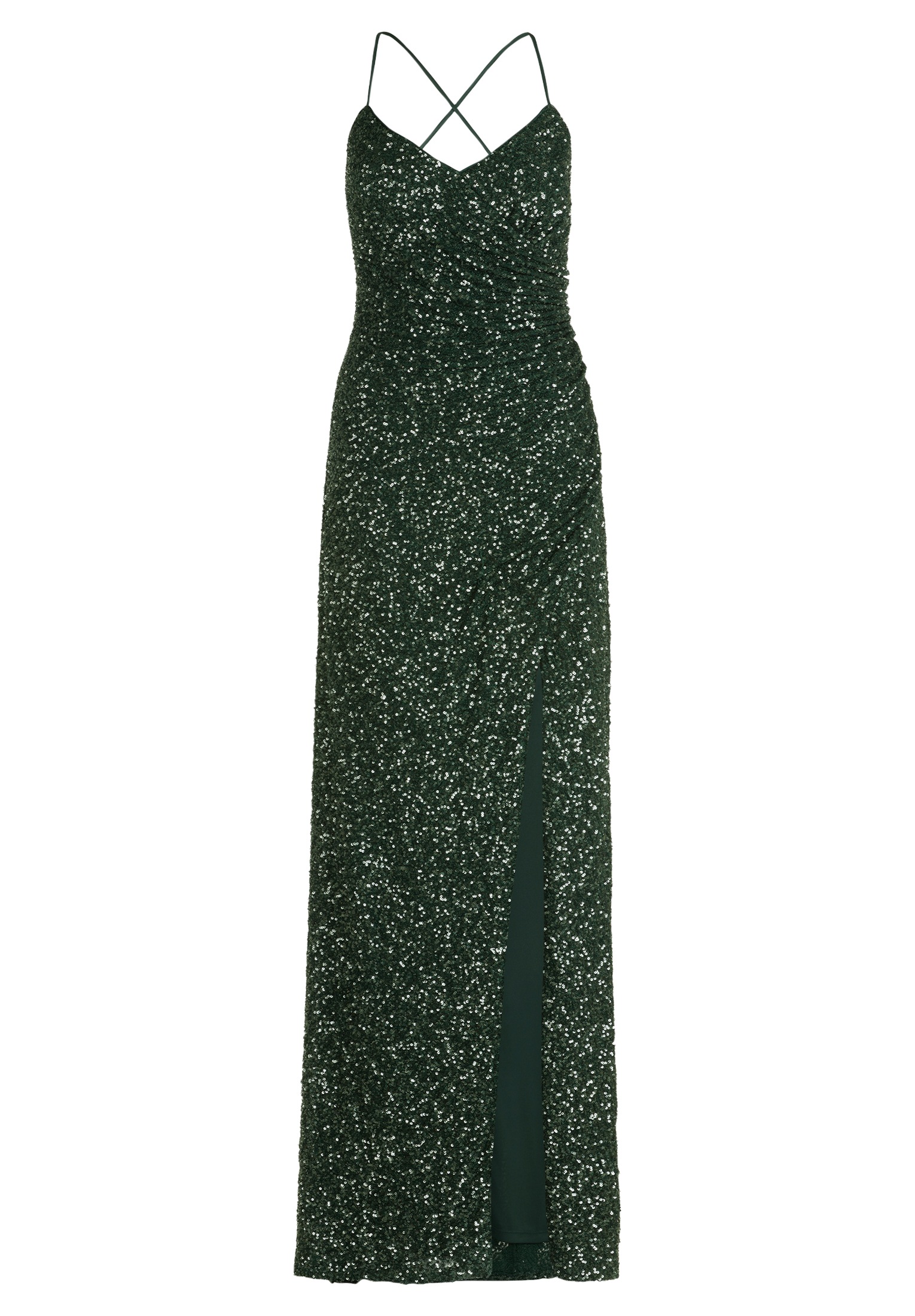 Vera Mont Abendkleid "Vera Mont Damen Abendkleid mit Schmucksteinen", Raffu günstig online kaufen
