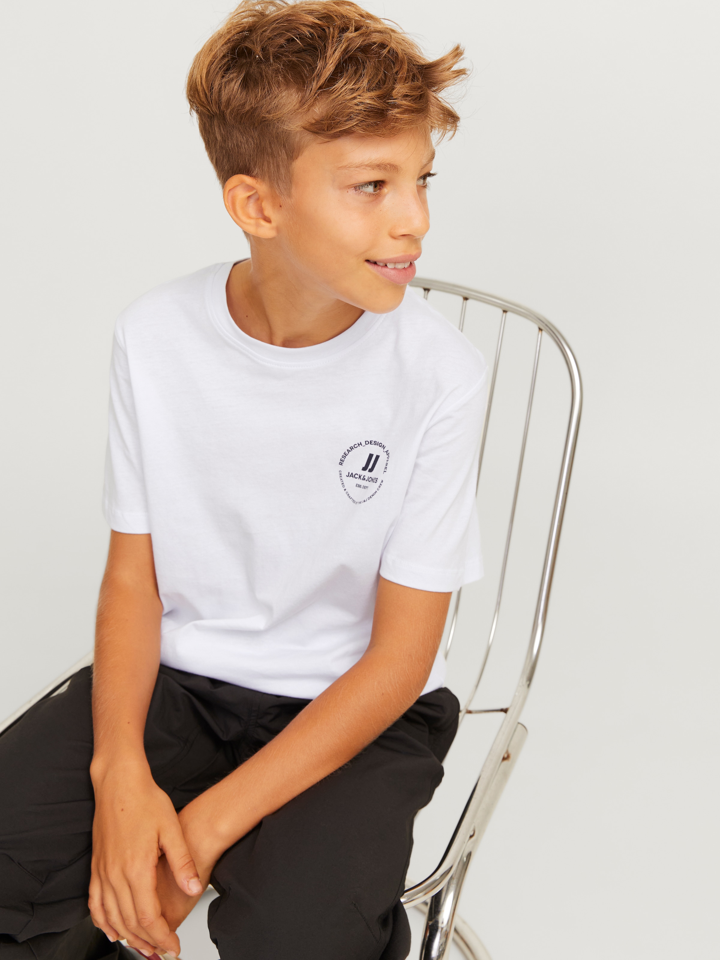 Jack & Jones Junior Rundhalsshirt »JJESWIFT TEE SS NOOS JNR«