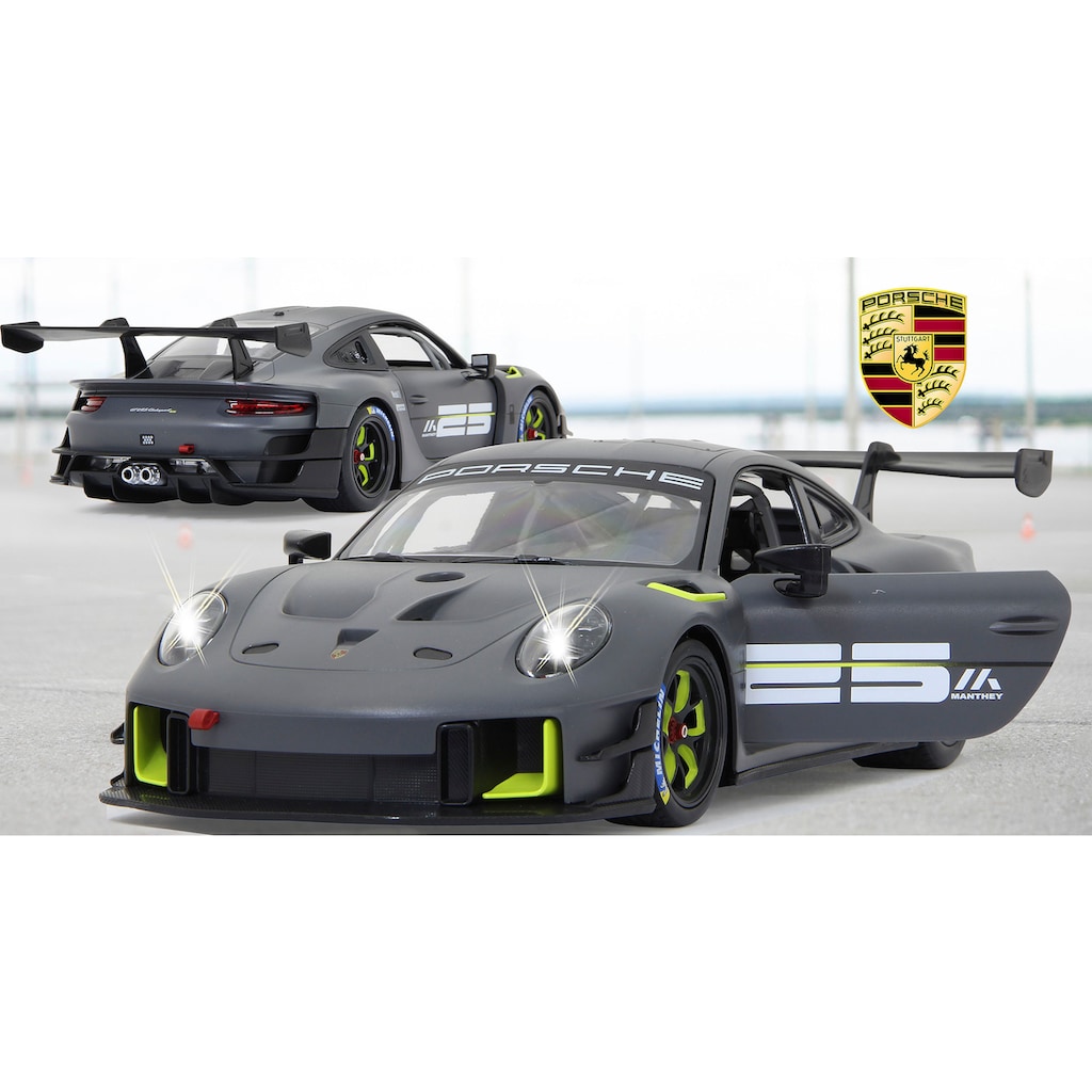 Jamara RC-Auto »Deluxe Cars, Porsche 911 GT2 RS Clubsport 25 1:14, grau - 2,4 GHz«