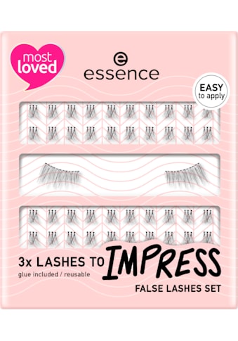 Essence Einzelwimpern »3x lashes TO IMPRESS fa...