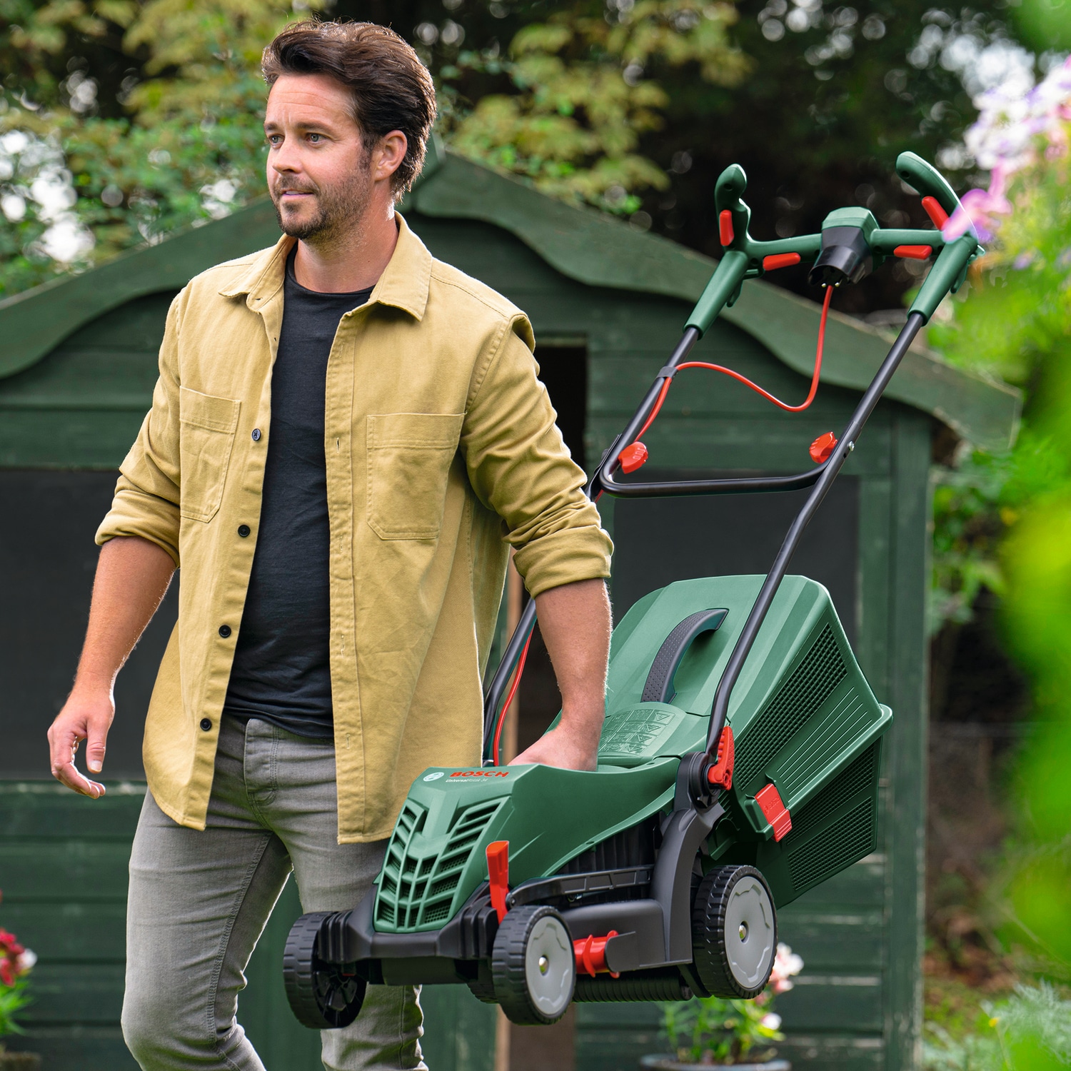 Bosch Home & Garden Elektrorasenmäher »UniversalRotak 34-400«