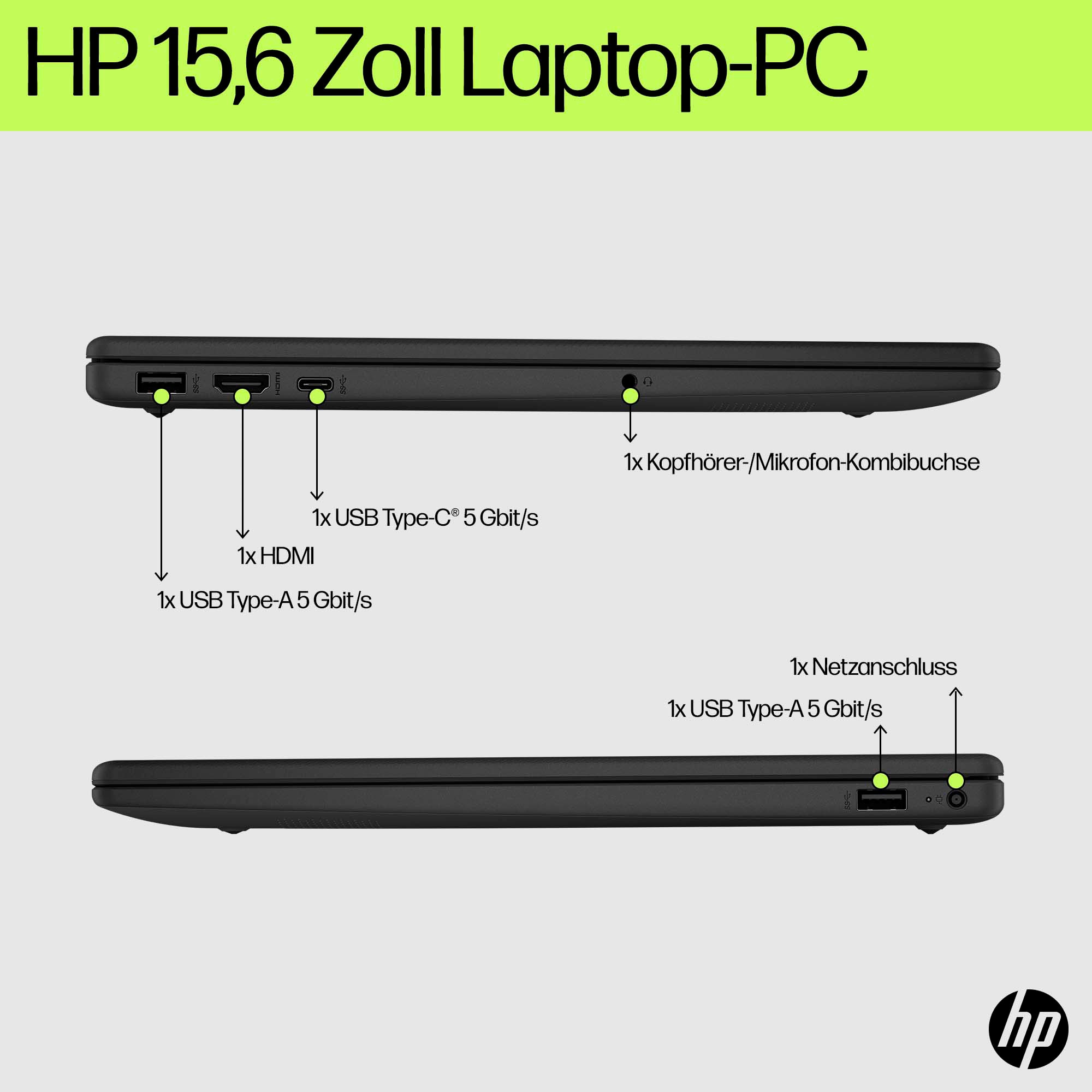HP Notebook »15-fd0216ng«, 39,6 cm, / 15,6 Zoll, Intel, UHD Graphics