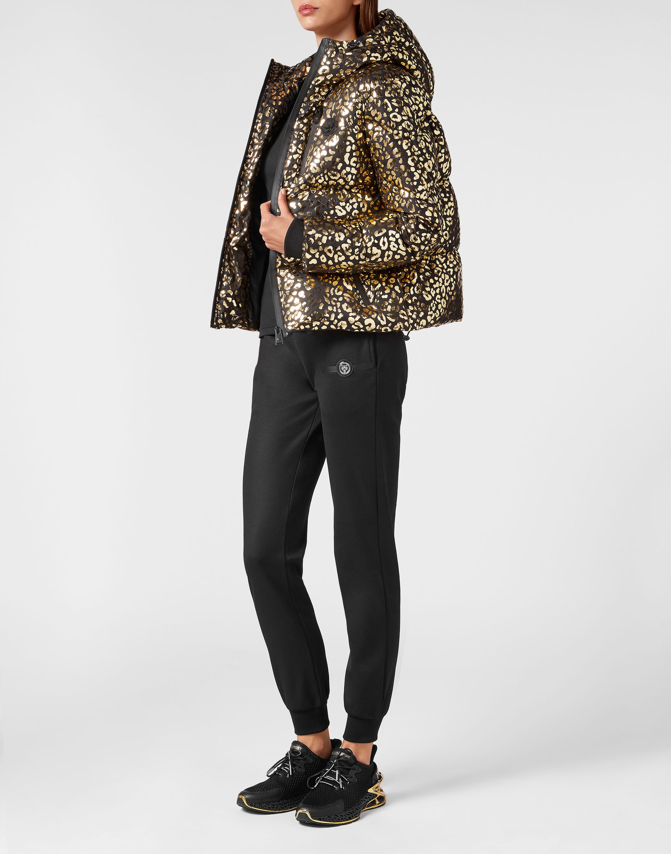 PLEIN SPORT Daunenjacke »Leopard«