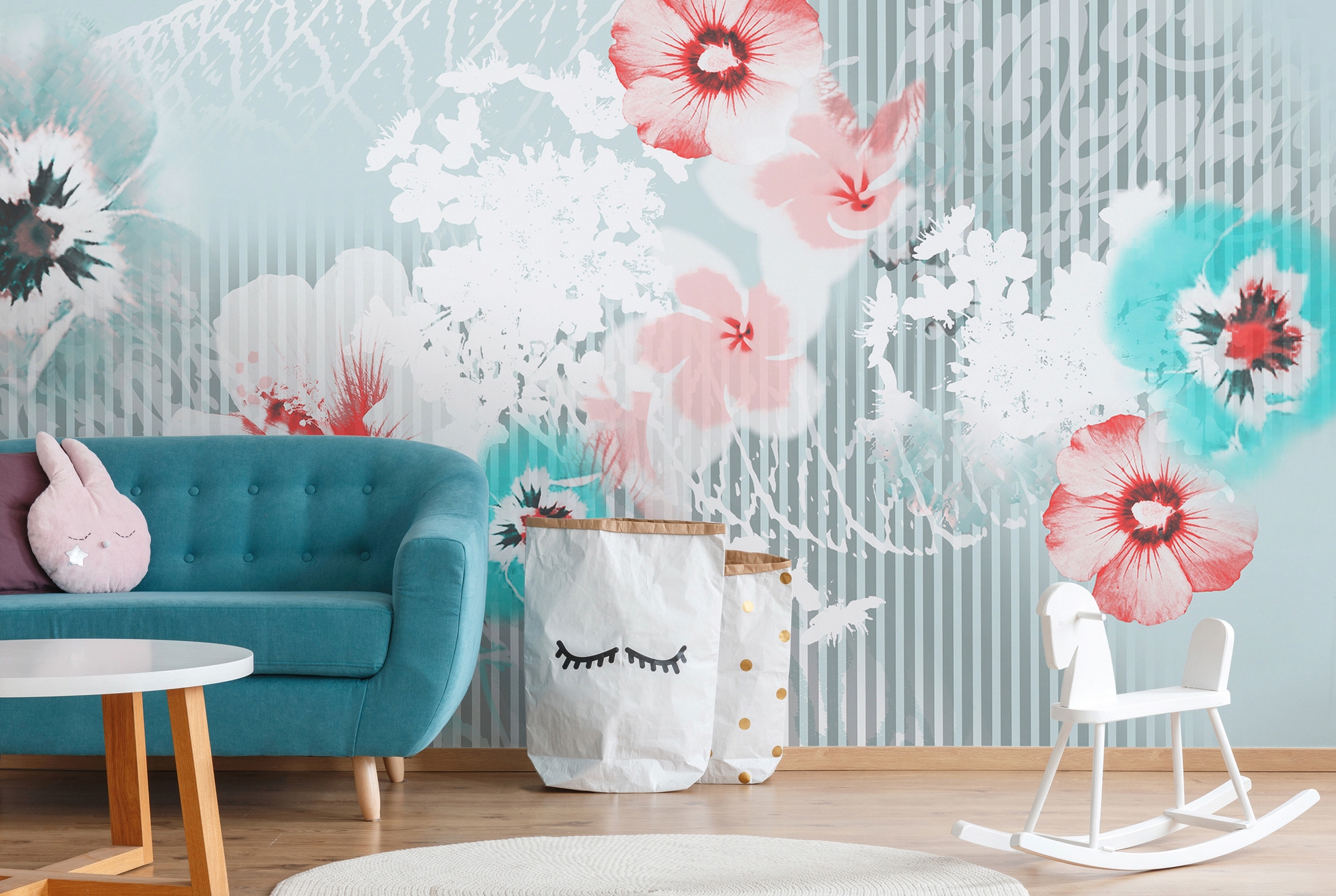 Architects Paper Fototapete »Atelier 47 Blossom Design 1«, floral, Vlies, Wand, Schräge, Decke