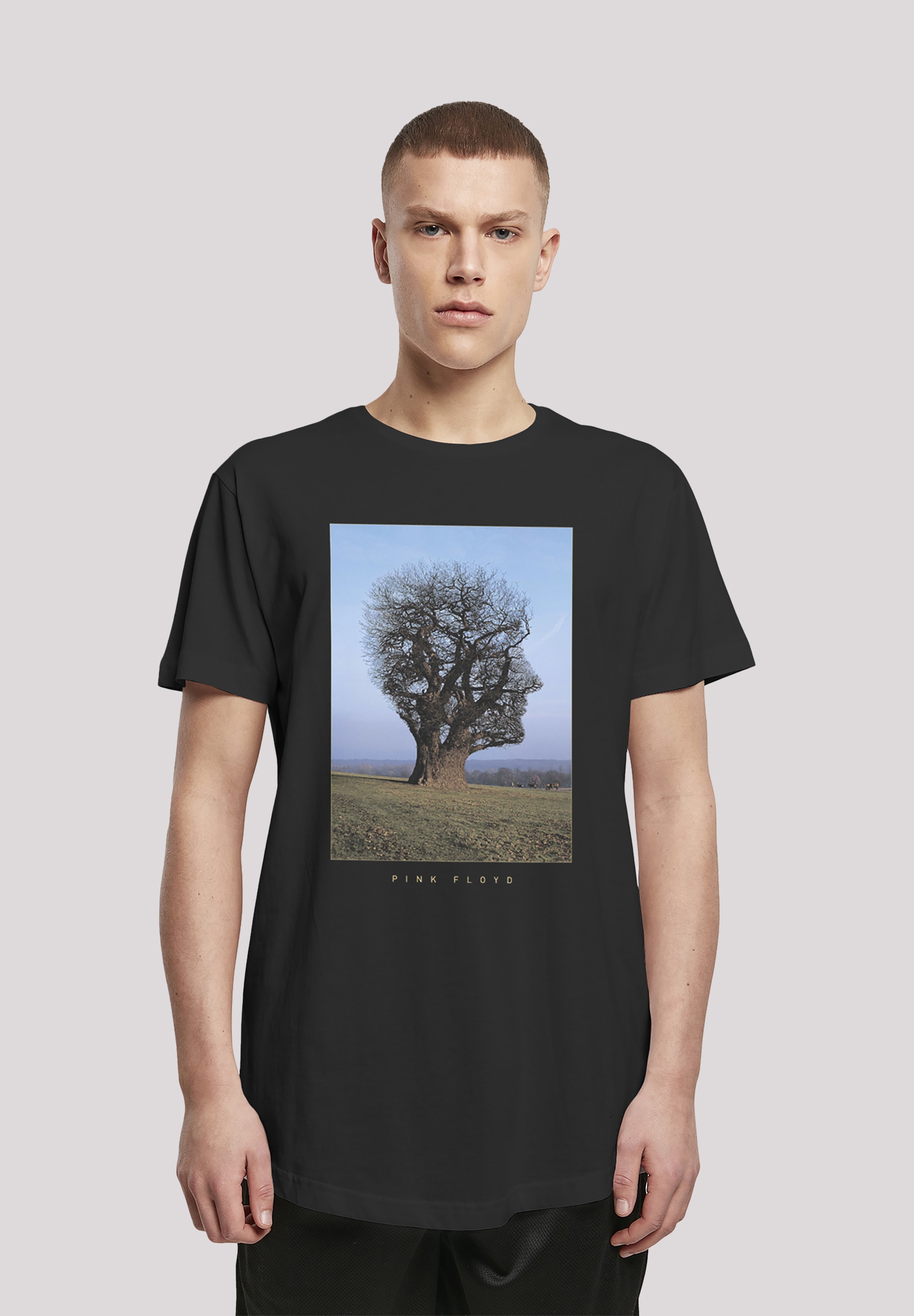 F4NT4STIC T-Shirt »Pink Floyd Tree Head - Premium Rock Metal Musik Fan Merch«, Herren,Premium Merch,Lang,Longshirt,Bandshirt