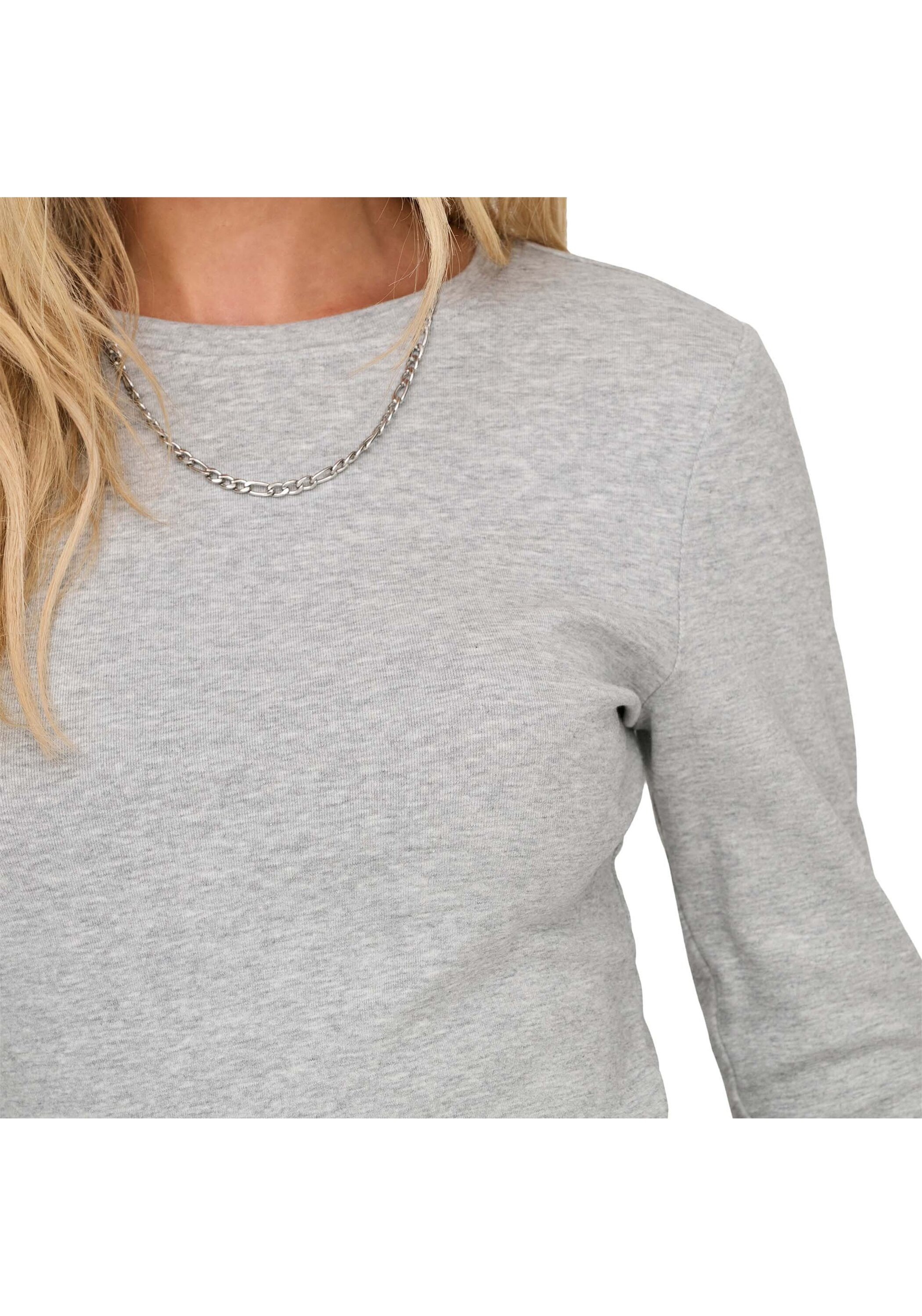 ONLY Longsleeve »Longsleeve ONLRILEY O-NECK TOP 1er Pack«