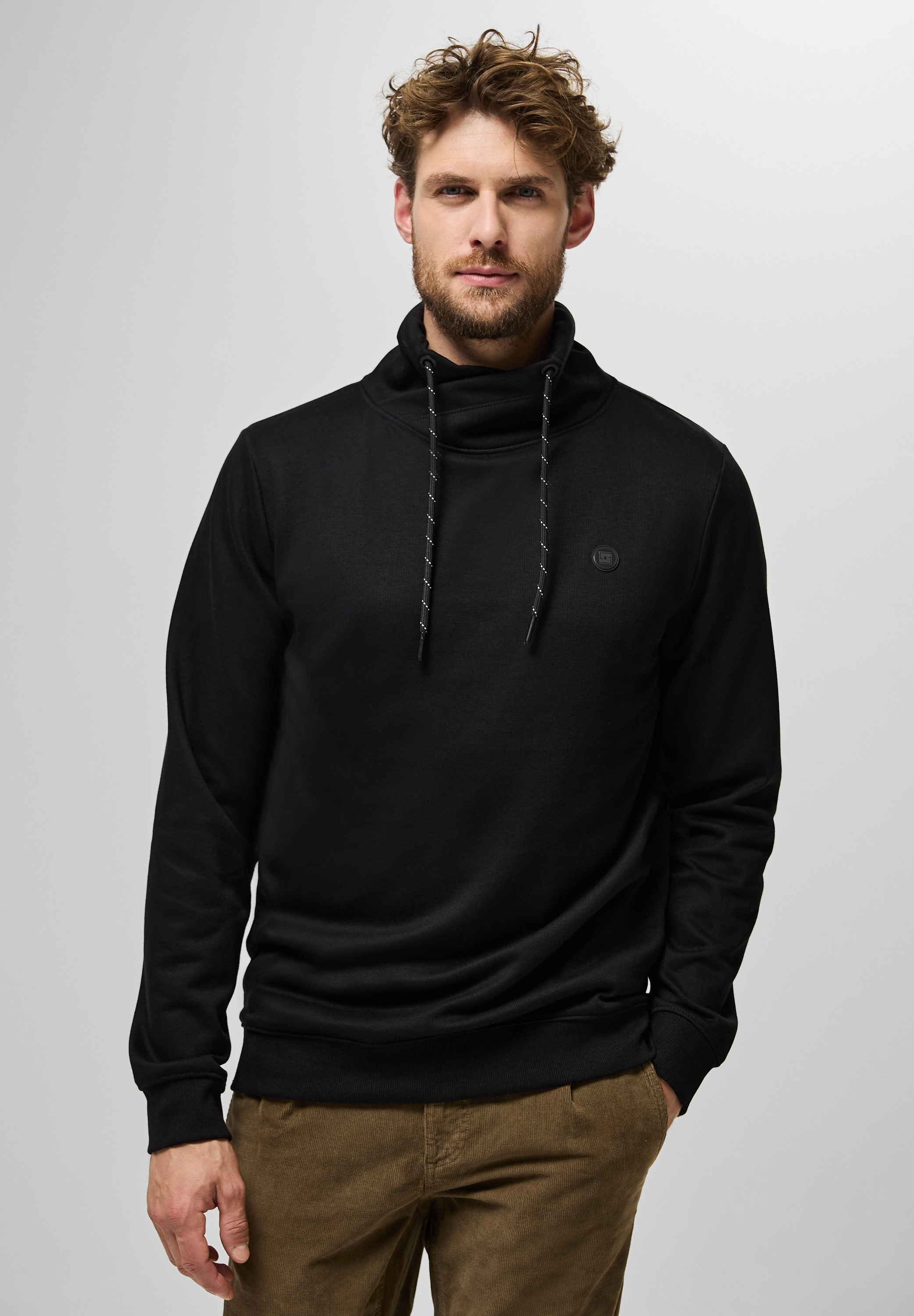 STREET ONE MEN Sweatshirt, im soften Baumwoll-Mix