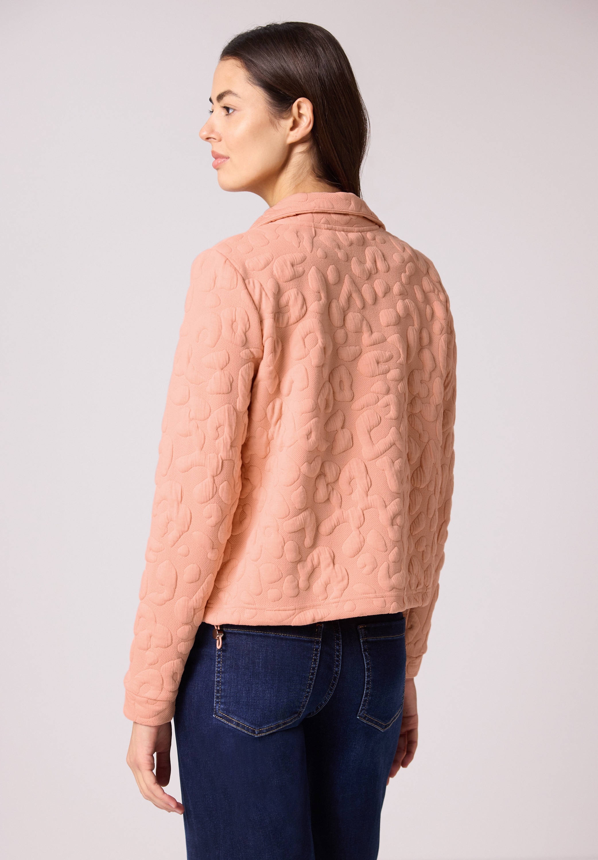 STREET ONE Kurzjacke ohne Kapuze mit Stehkragen