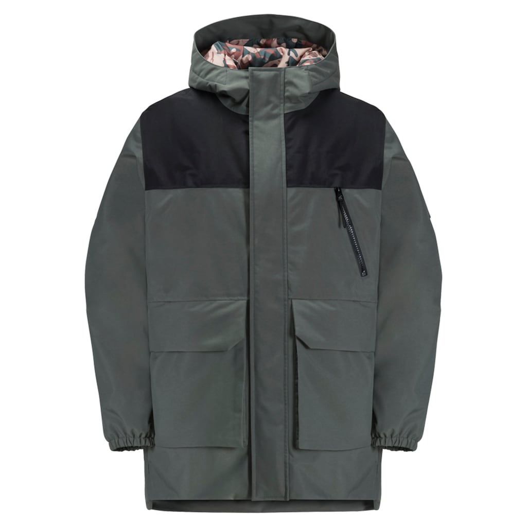 Jack Wolfskin Funktionsparka »TEEN 2L INS PARKA Y«, mit Kapuze