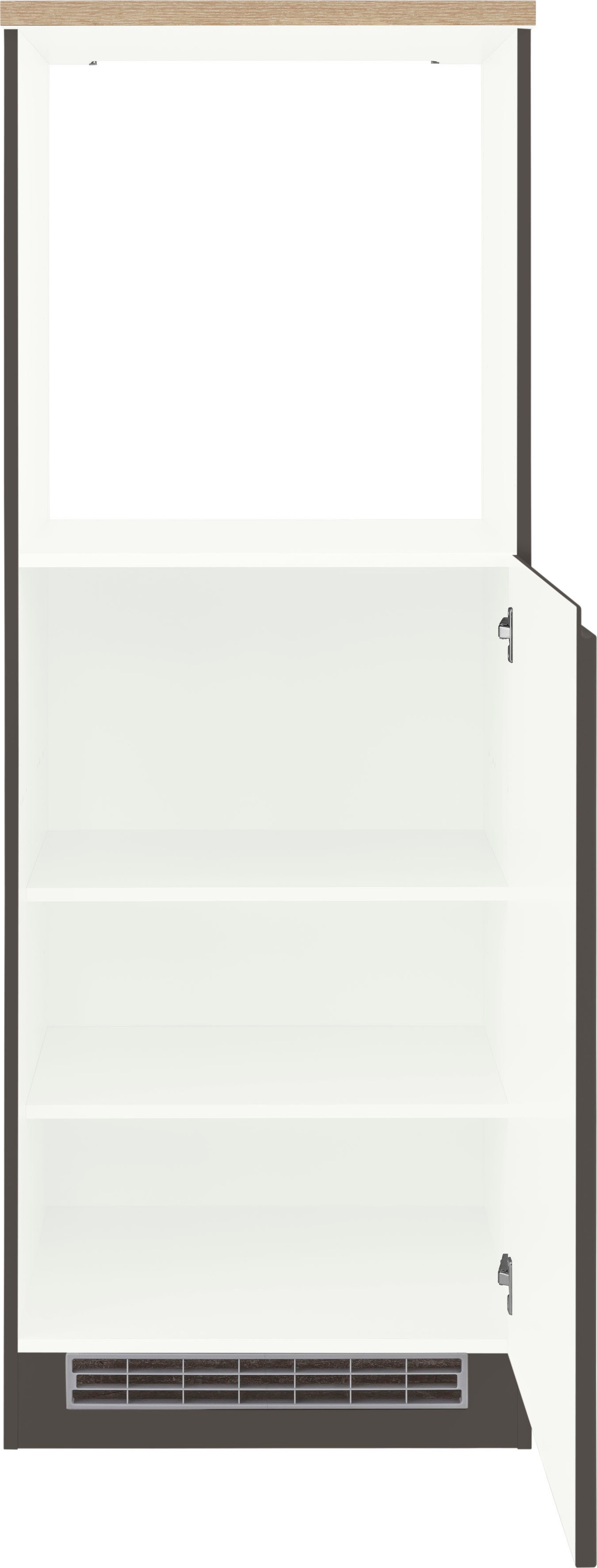 HELD MÖBEL Backofenumbauschrank »Virginia«, 165 cm hoch, 60 cm breit,  Nische für Ofen B/H/T: 56/59/55 cm, 1 Tür bestellen | BAUR
