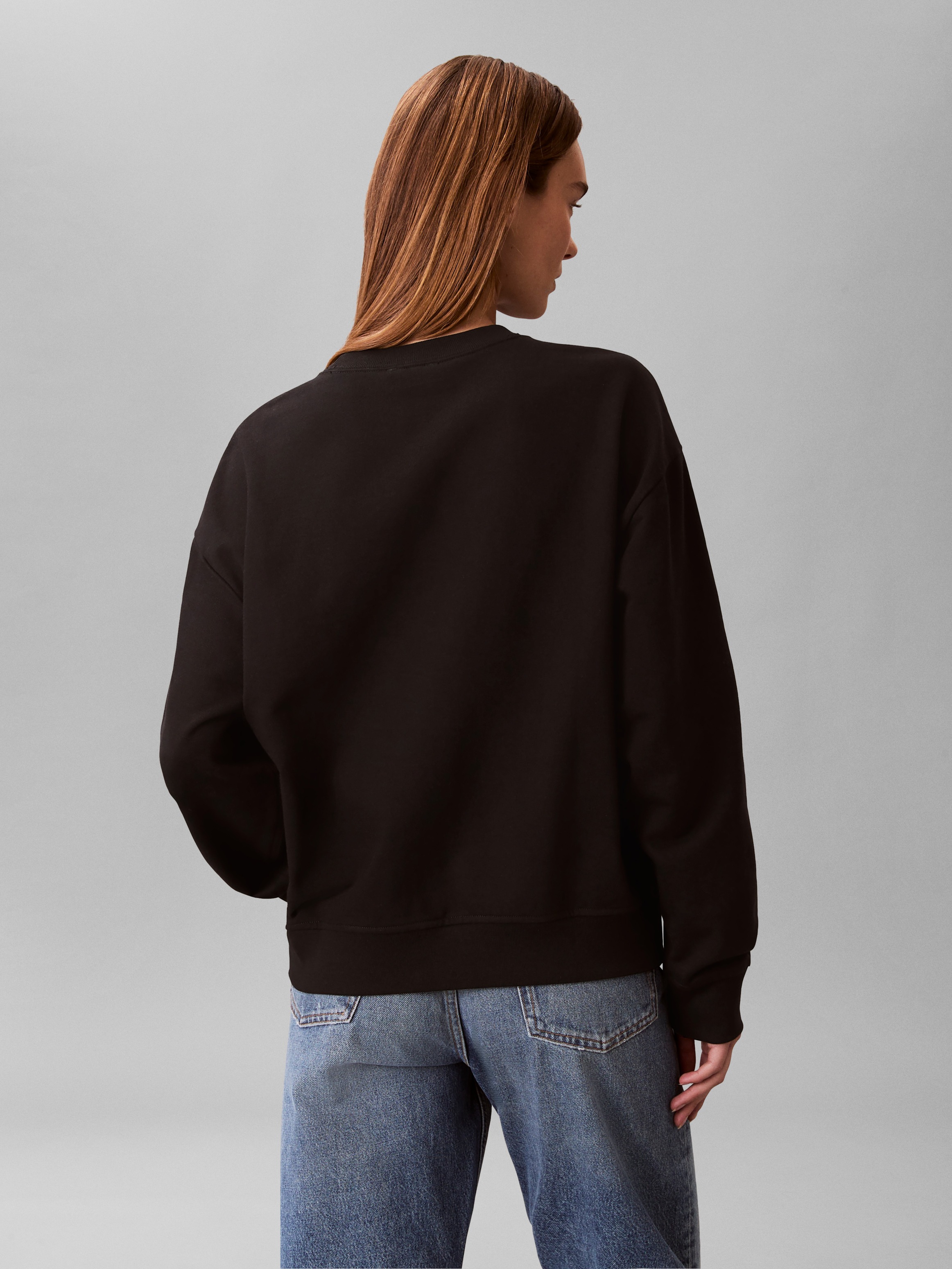 Calvin Klein Jeans Sweatshirt, Regular fit mit Rundhalsausschnitt günstig online kaufen