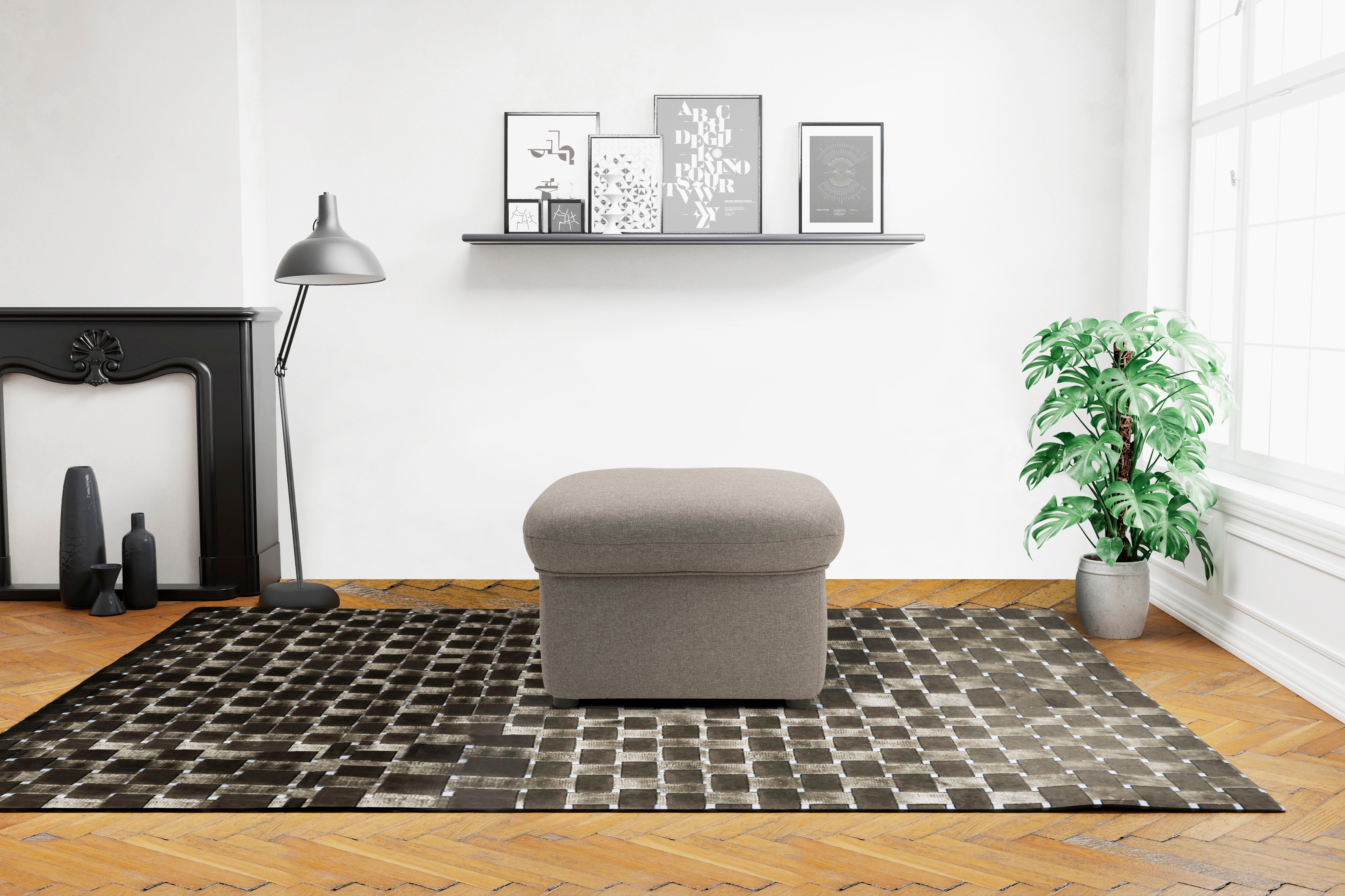 Thumbnail - DOMO collection Hocker "Faenza" DOMO collection Hocker, in großer Farbvielfalt