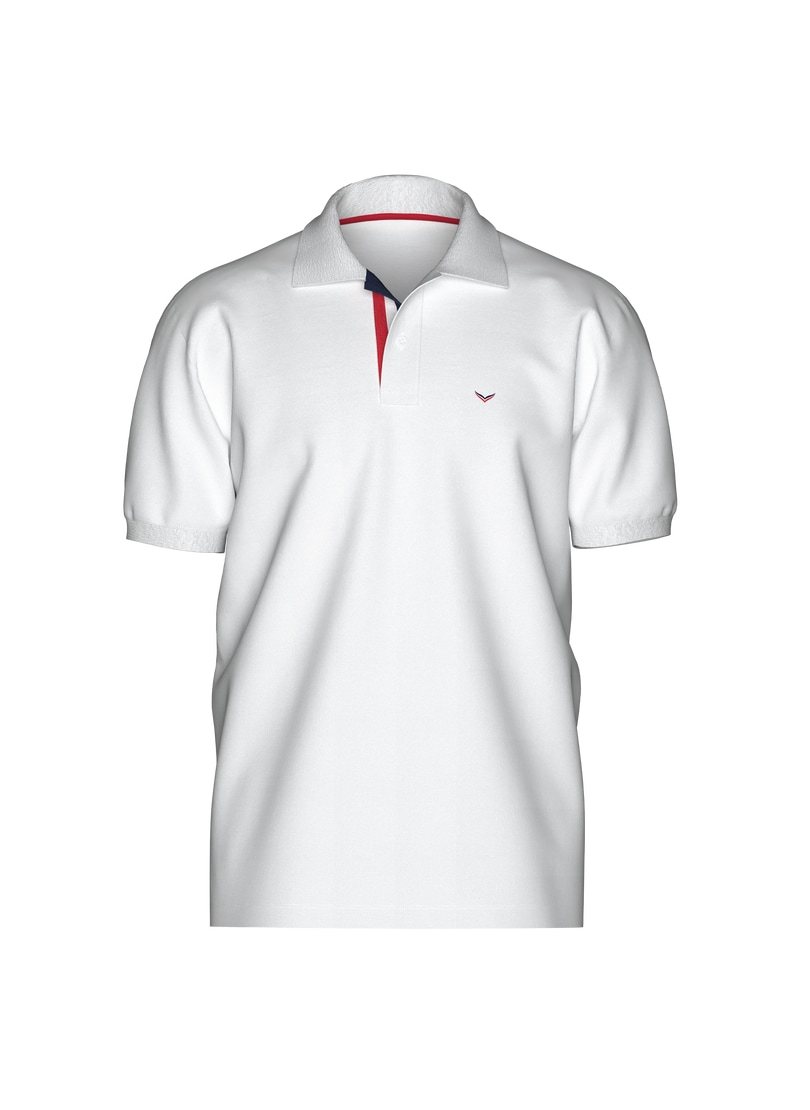 Trigema Poloshirt »TRIGEMA Poloshirt mit dreifarbiger Knopfleiste«, (1 tlg.)