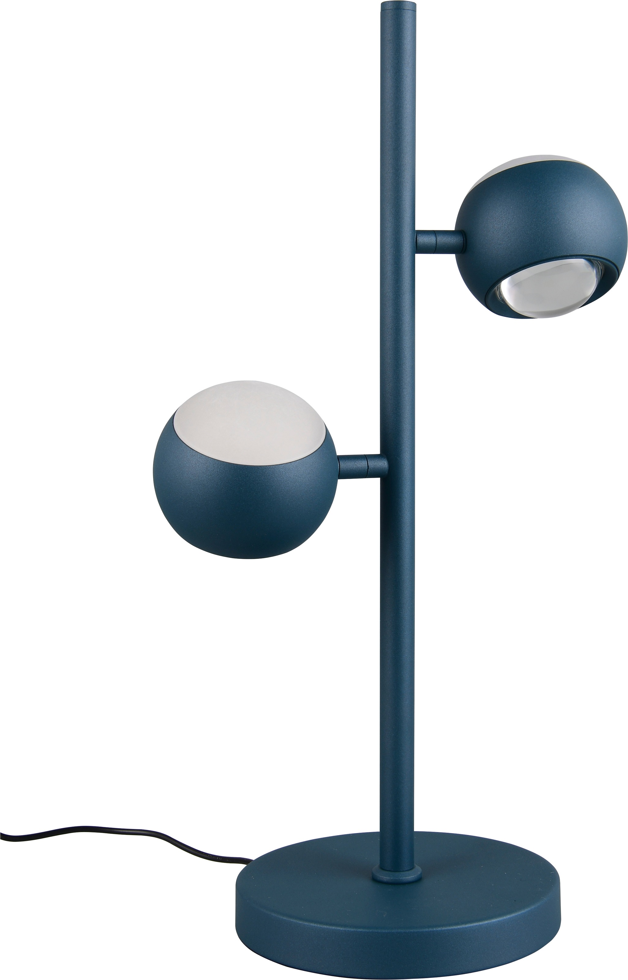 Musterring LED Tischleuchte »CANNON, 2-flammige LED Tischlampe 5W 500Lumen 2300+3000+4000K CCT« LED-Board 1 Stk. Farbwechsler | warmweiß - kaltweiß mit Touch-Sensordimmer, Memory, 2 schwenkbare Lichtkegel up-and-down