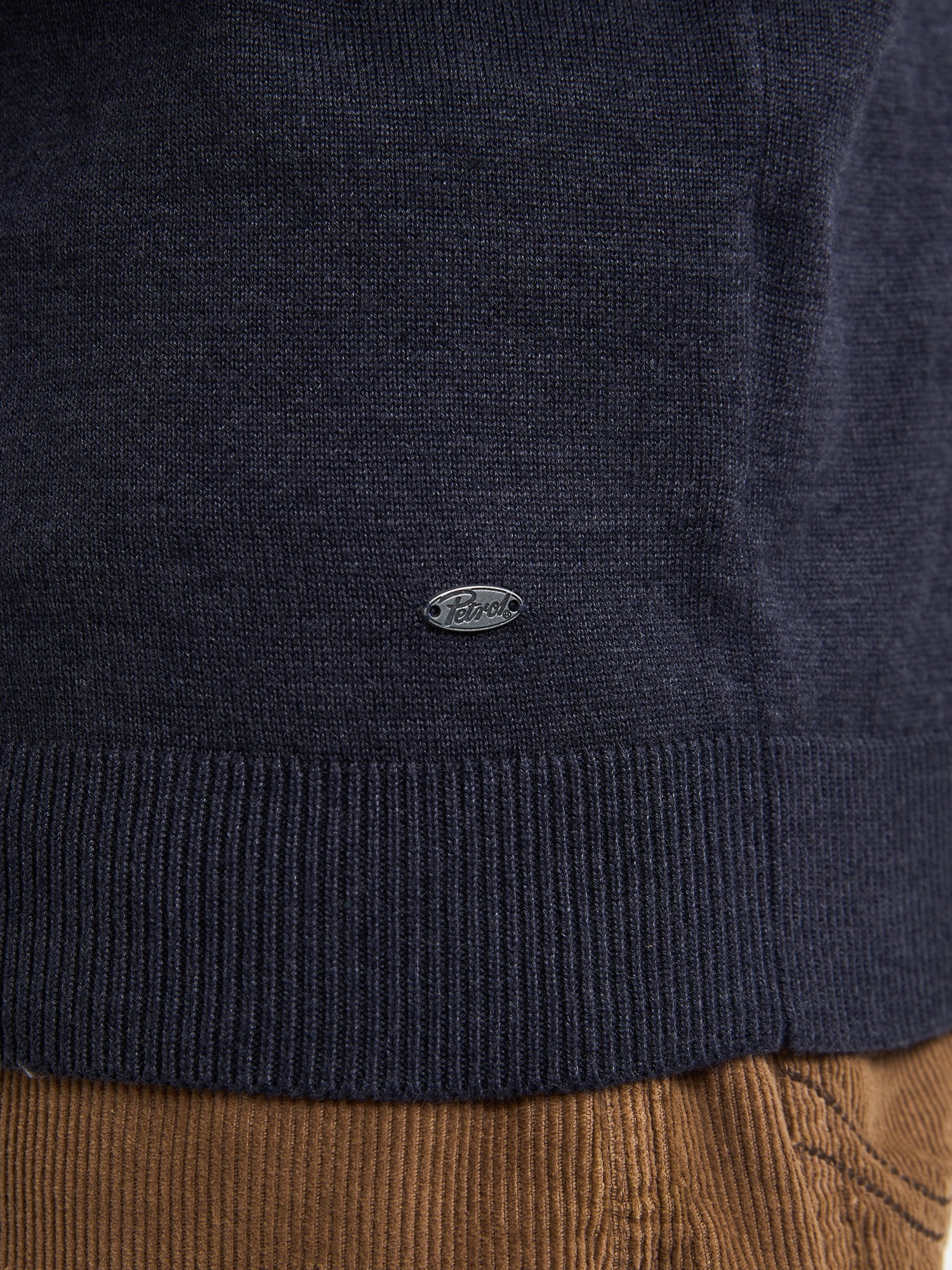 Petrol Industries Rollkragenpullover »Men Knitwear Collar Basi«, Pflegeleichter Materialmix mit Baumwollanteil