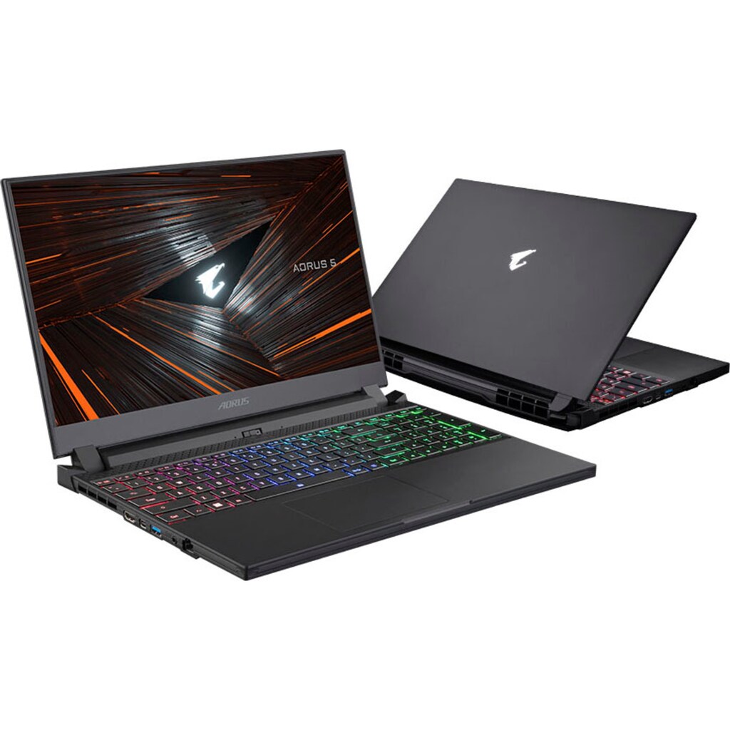 Gigabyte Gaming-Notebook »AORUS 5 SE4-73DE314SH«, 39,62 cm, / 15,6 Zoll, Intel, Core i7, GeForce RTX 3070, 1000 GB SSD