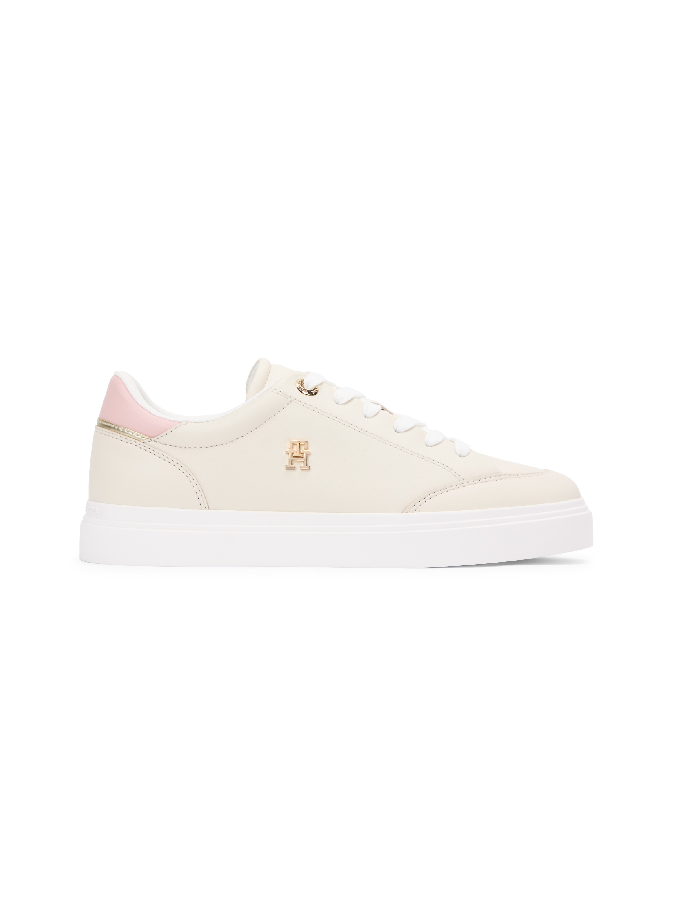 Tommy Hilfiger TH Chic Cupsole Platform Sneaker Cream 39 3