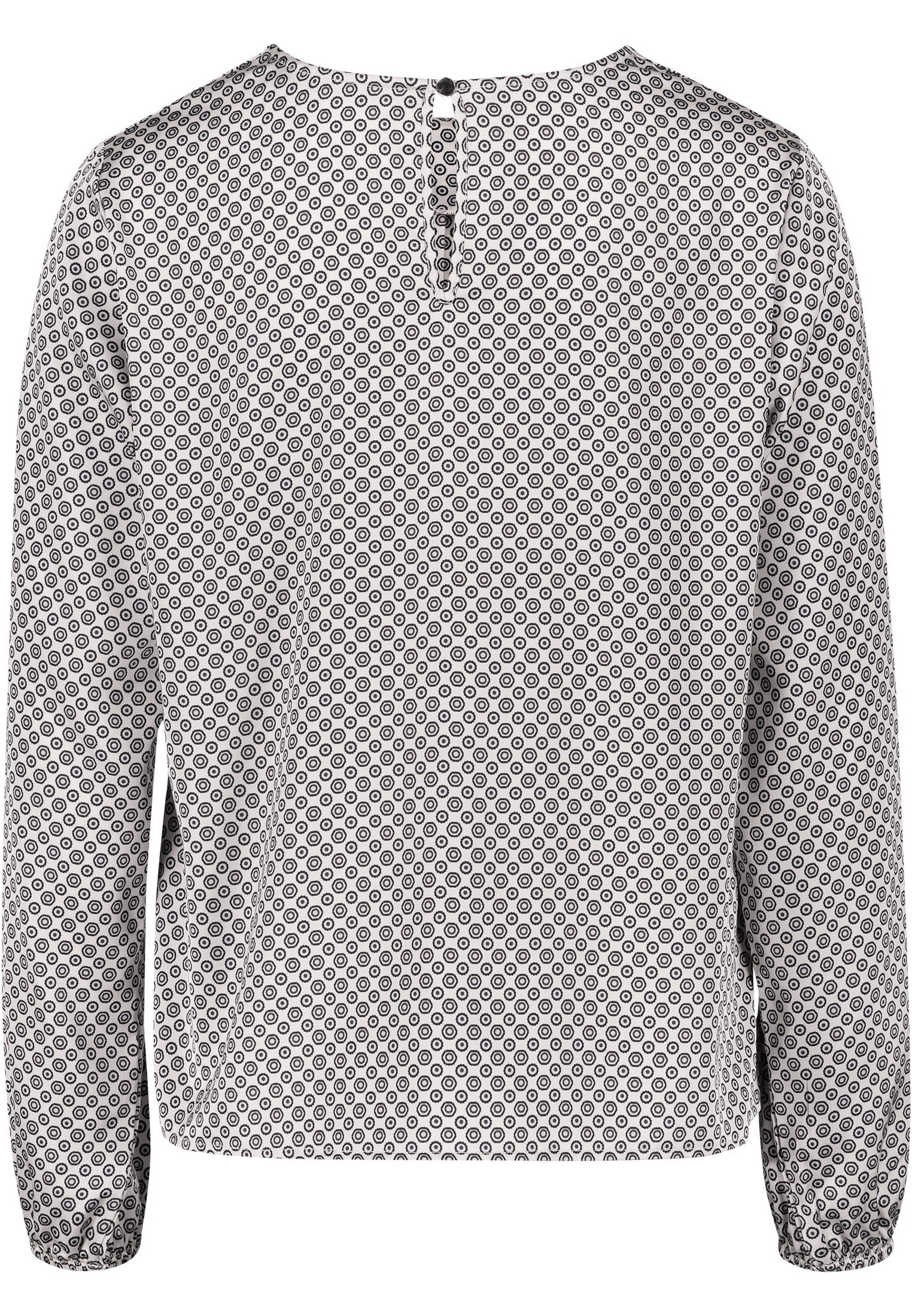 Zero Satinbluse »zero Satinbluse mit Print«