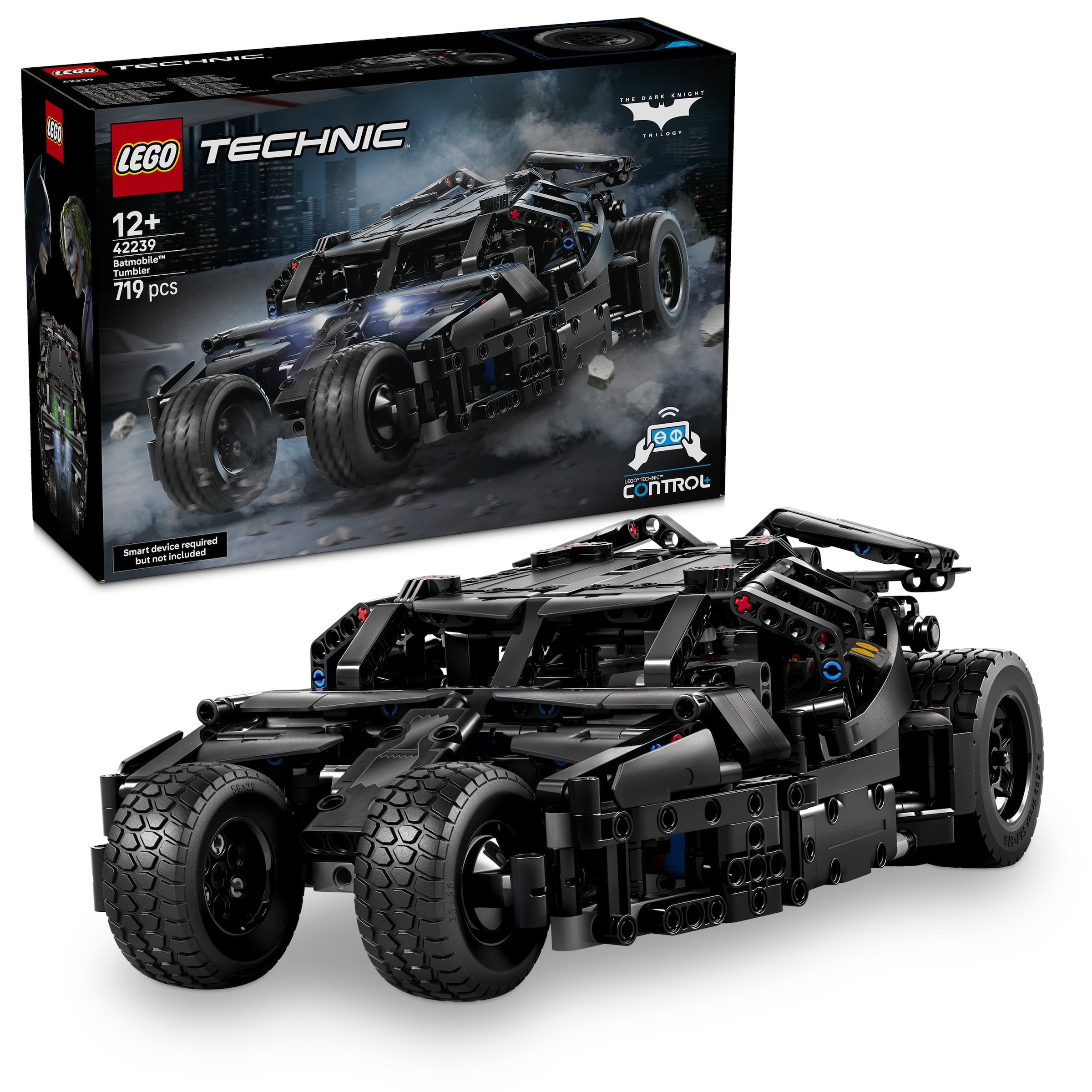 "Konstruktionsspielsteine LEGO ""Batmobile Tumbler (42239), LEGO Technic"", schwarz (bunt), Spielbausteine, Kinder, Kunststoff, Made in Europe"