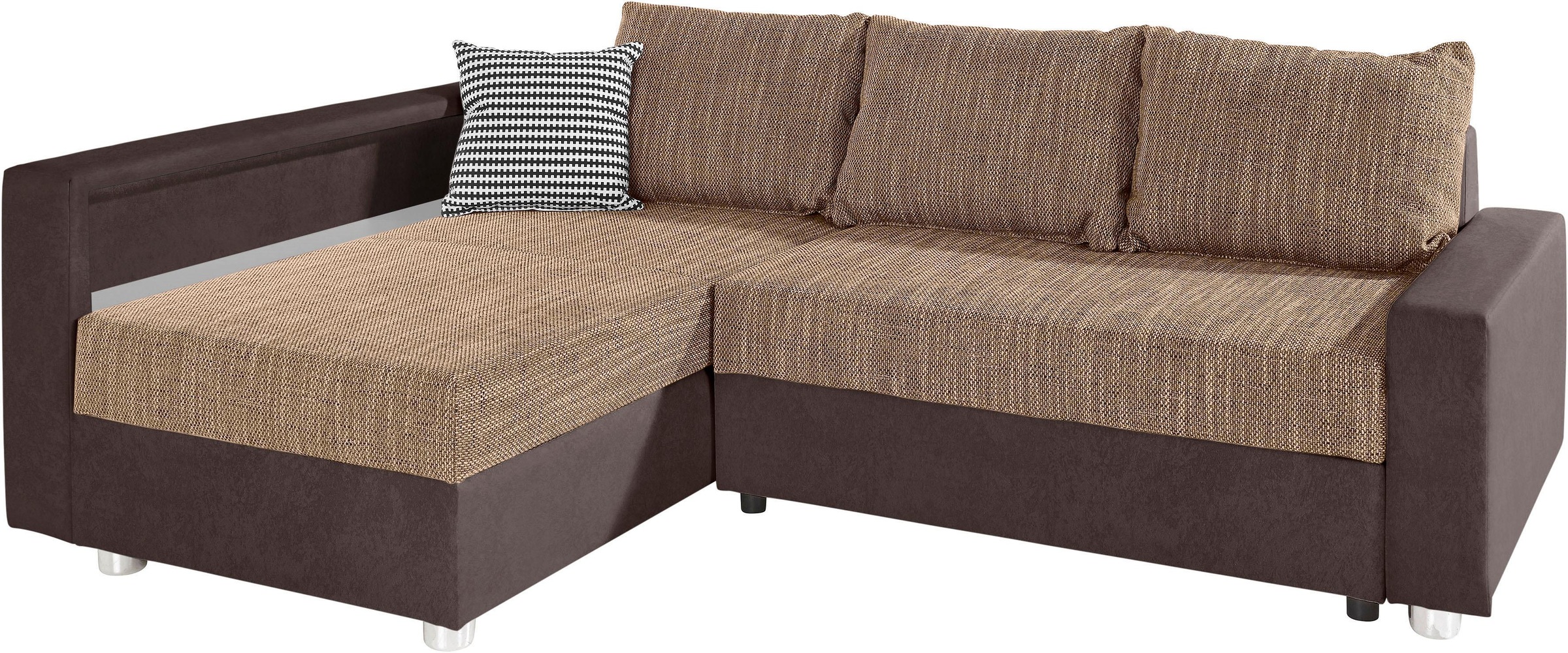 COLLECTION AB Ecksofa "Relax L-Form", inklusive Bettfunktion, Federkern, wa günstig online kaufen