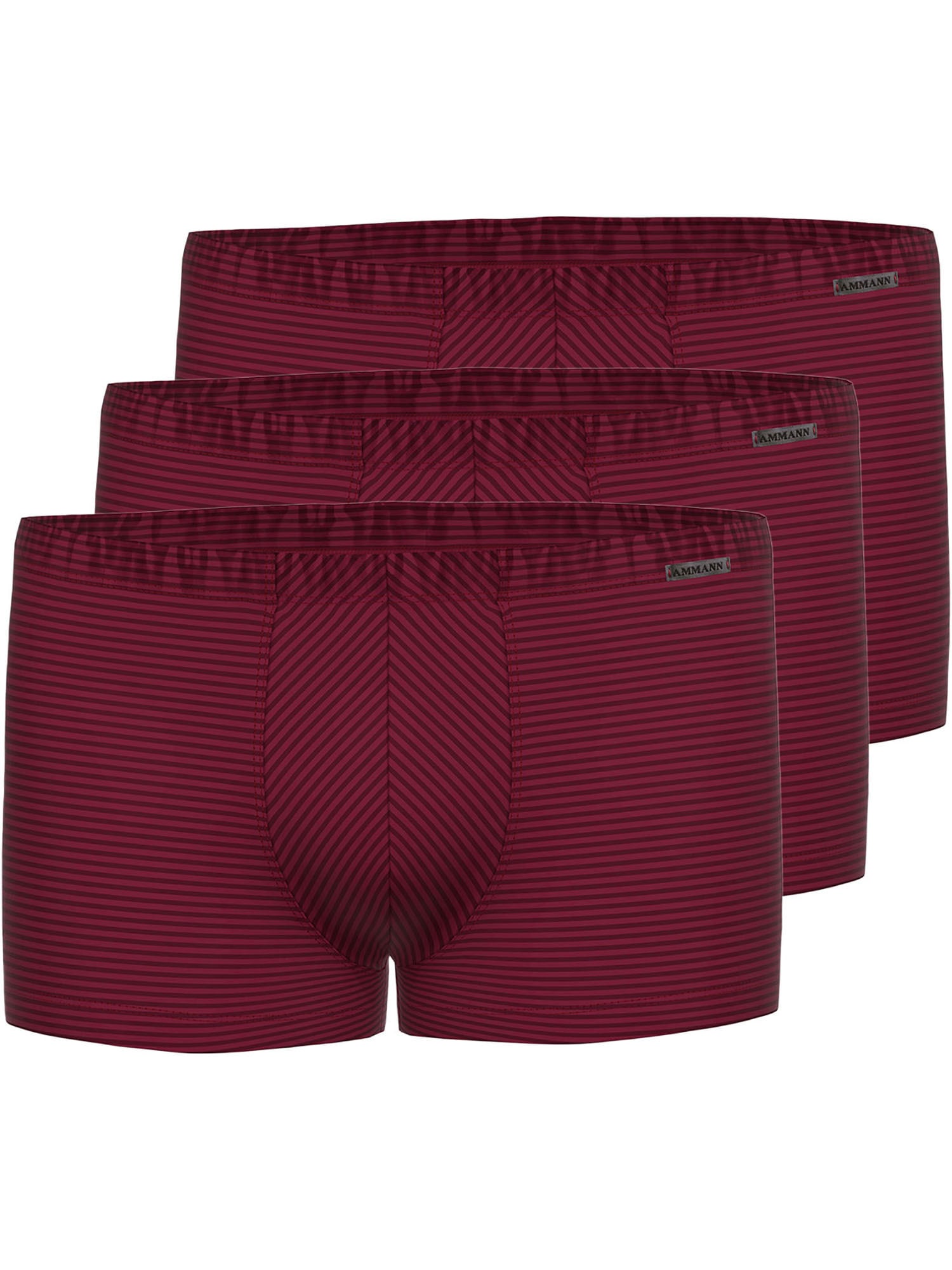 Ammann Retro Boxer "3er Pack Retro Short Day Modern / Cotton & More" Spar-Pack