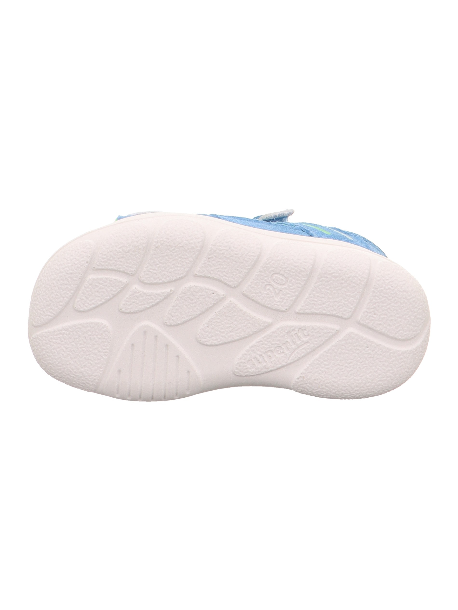 Superfit Sandale »NINO WMS: mittel«  Klettschuh, mit gepolstertem Schaftrand, Größenschablone zum Download