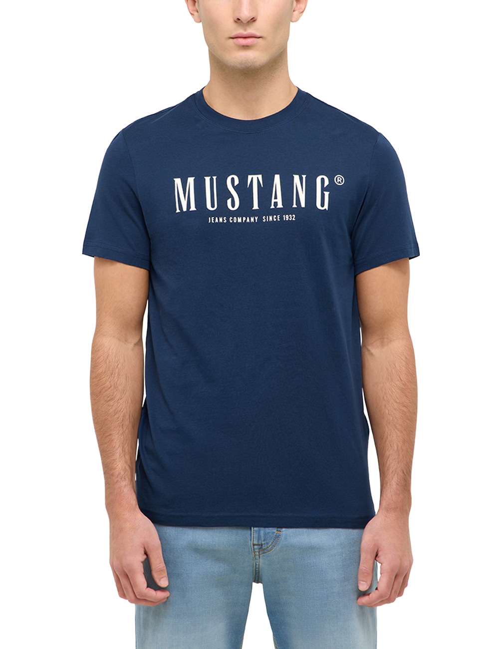 MUSTANG Kurzarmshirt "Herren Style Austin" günstig online kaufen