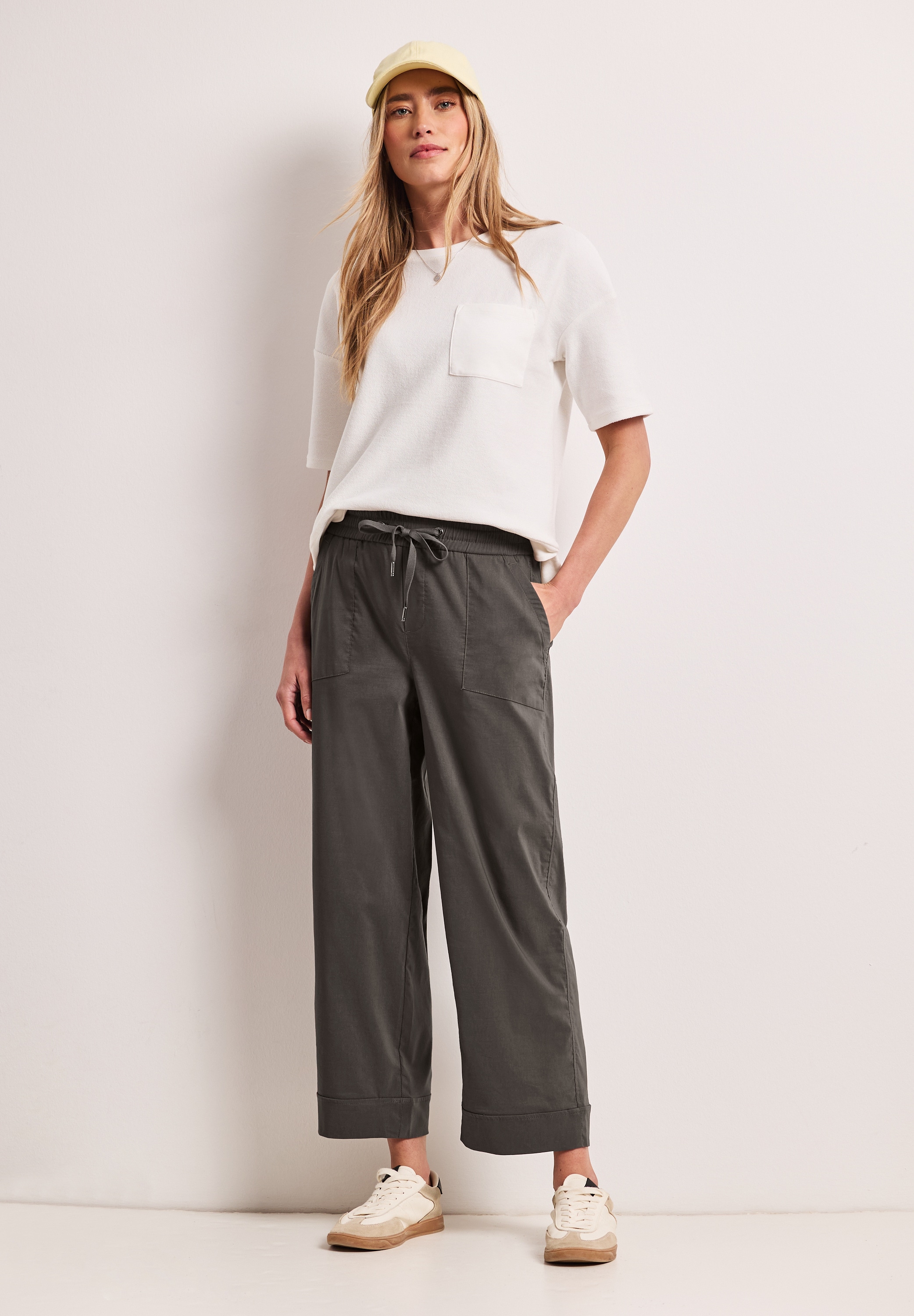 STREET ONE Bermudas  High Waist