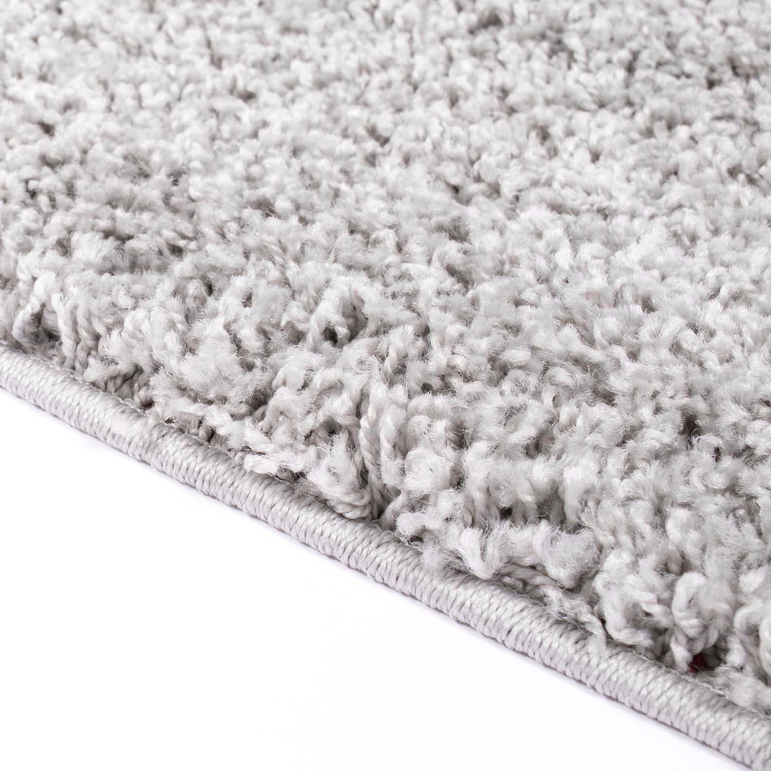 Carpet City Hochflor-Teppich »Shaggi uni 500«, rechteckig, 30 mm Höhe, Läufer, Shaggy, Uni, Langflor, weich, Wohnzimmer, Schlafzimmer, Kinder