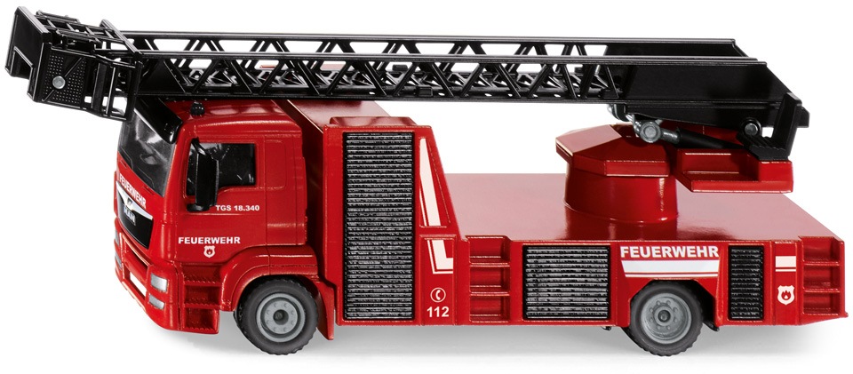 Siku Spielzeug-Feuerwehr »SIKU Super, MAN Feuerwehr Drehleiter (2114)«