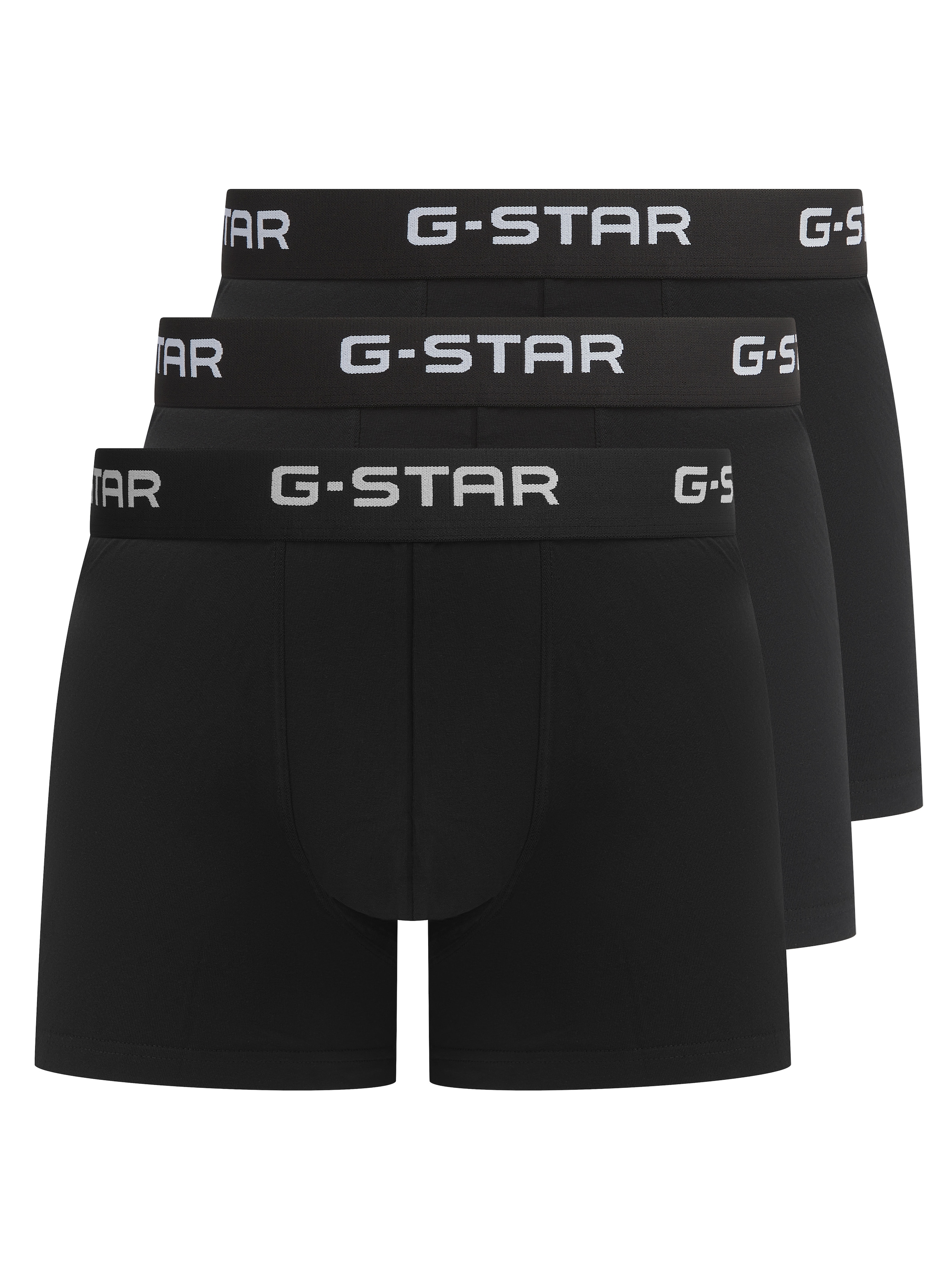G-STAR Boxershorts »ASH, 3 PACK TRUNKS« Packung, 3 Stk. mit Logo-Bund