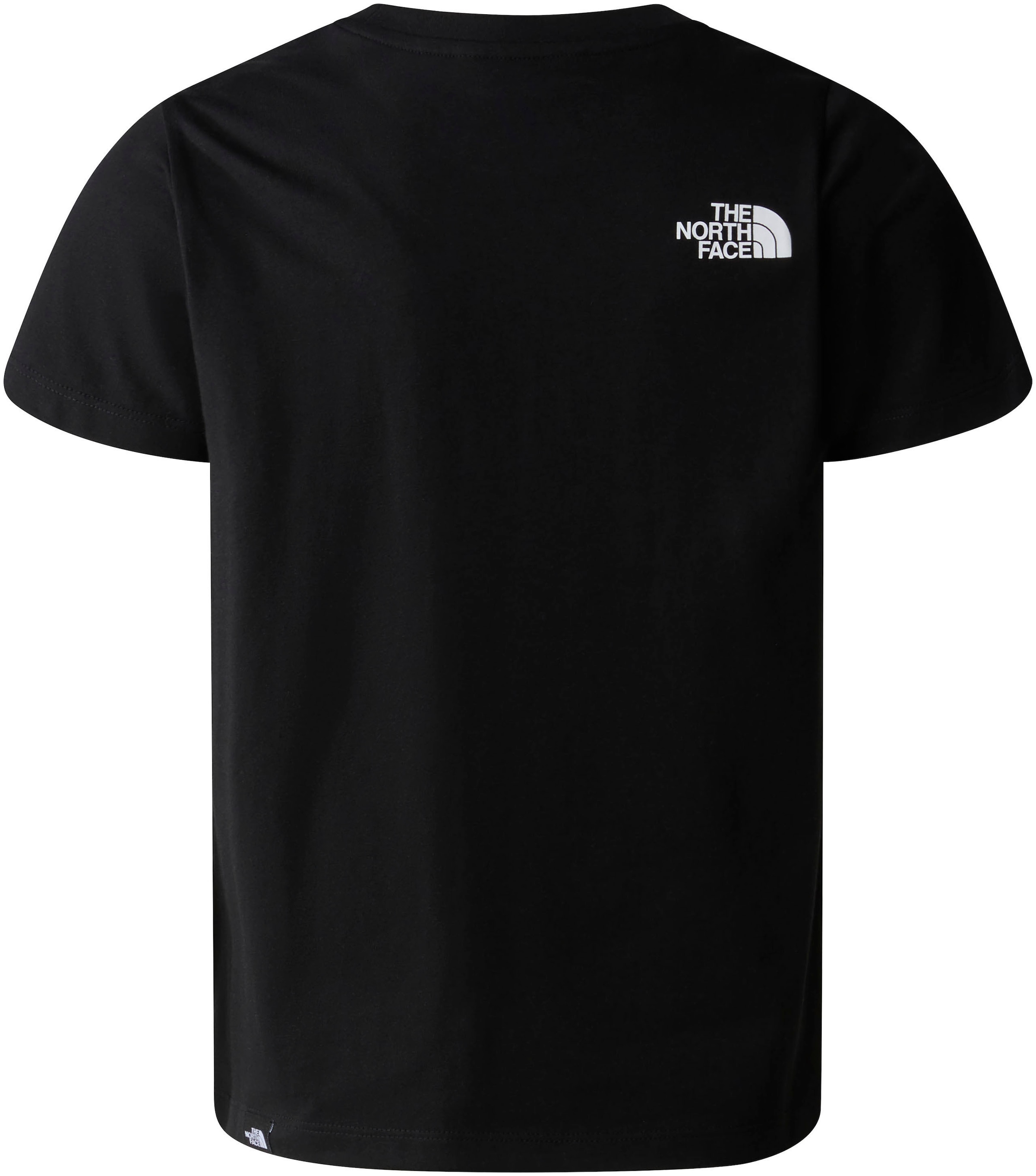 The North Face T-Shirt »TEEN SIMPLE DOME REGULAR SS TEE«, (1 tlg.)