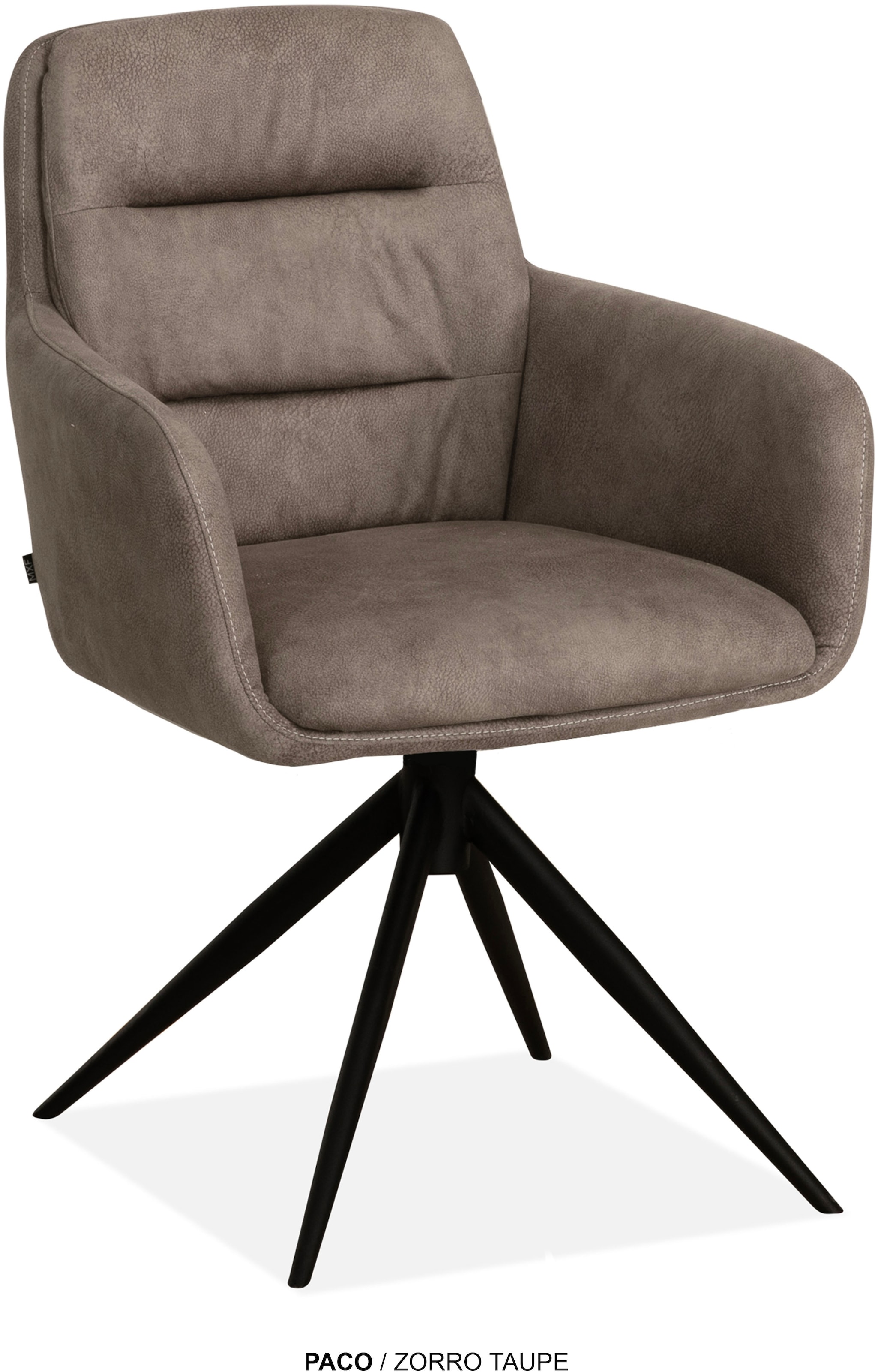 OMG Design Esszimmerstuhl "Paco" (Set) 2 Stk.Drehstuhl mit auto-return, Arm günstig online kaufen