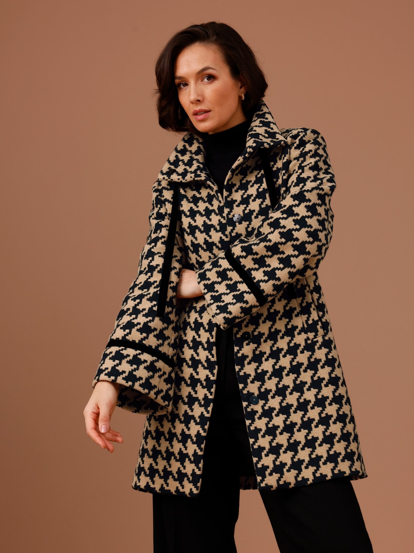 MANISA Wolljacke ohne Kapuze