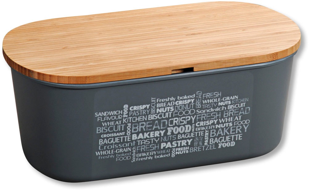 KESPER® Brotkasten »Brotbox«, (1 tlg.), Deckel als Schneidebrett verwendbar