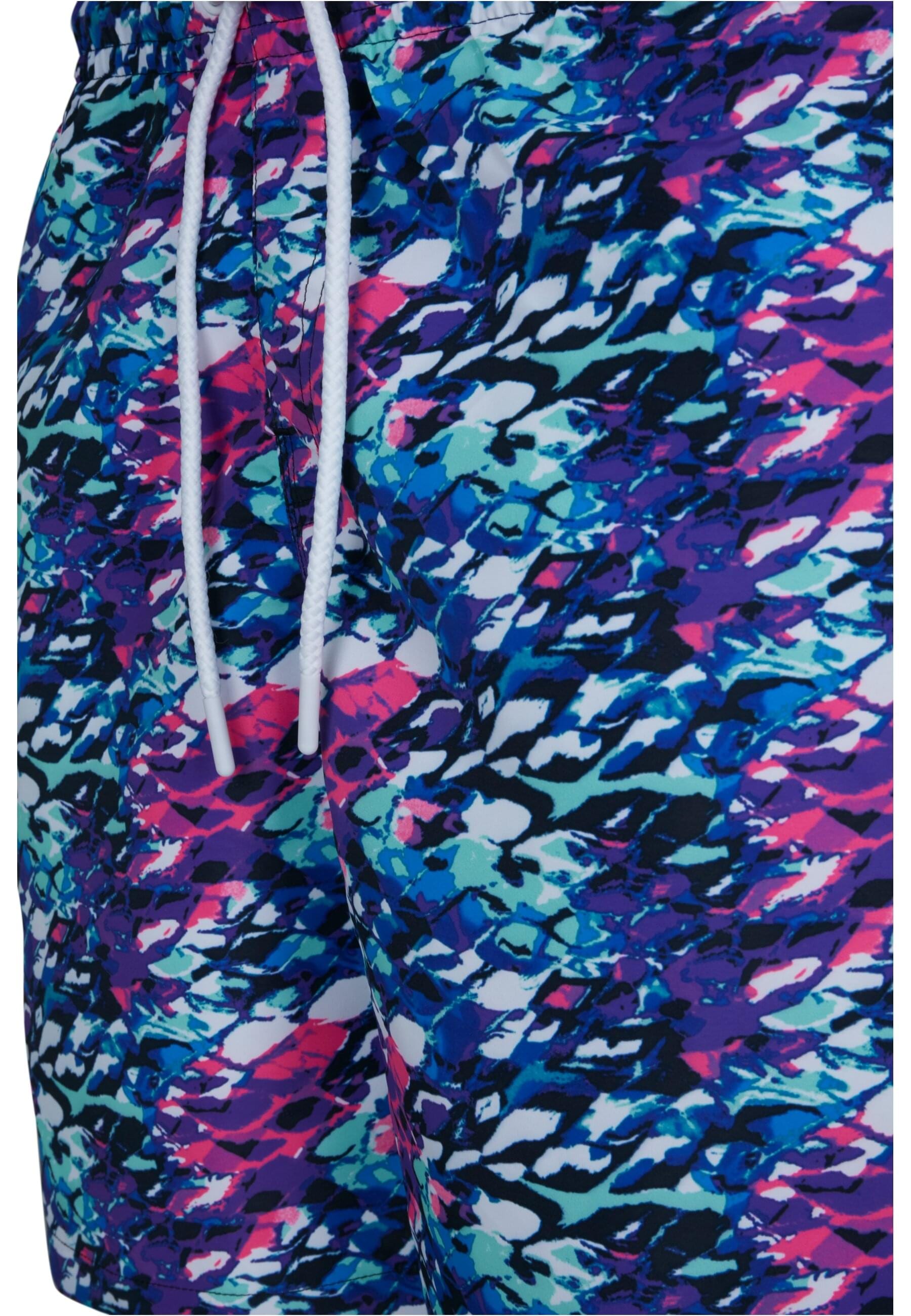 URBAN CLASSICS Badeshorts »Urban Classics Herren Multicolor Swim Shorts«