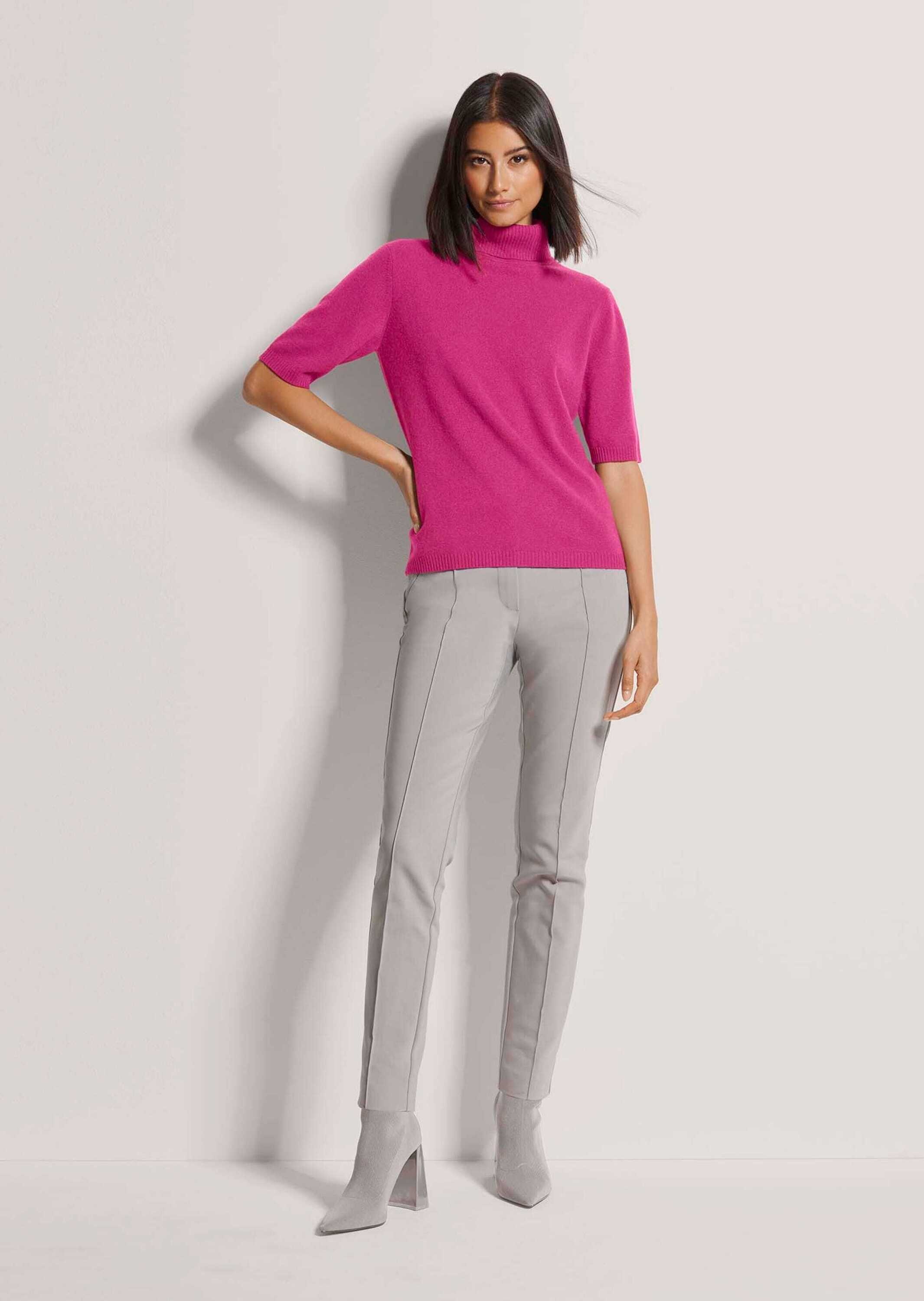 MADELEINE Longpullover "Kaschmirpullover Luxuriöser Strickpullover mit Roll günstig online kaufen