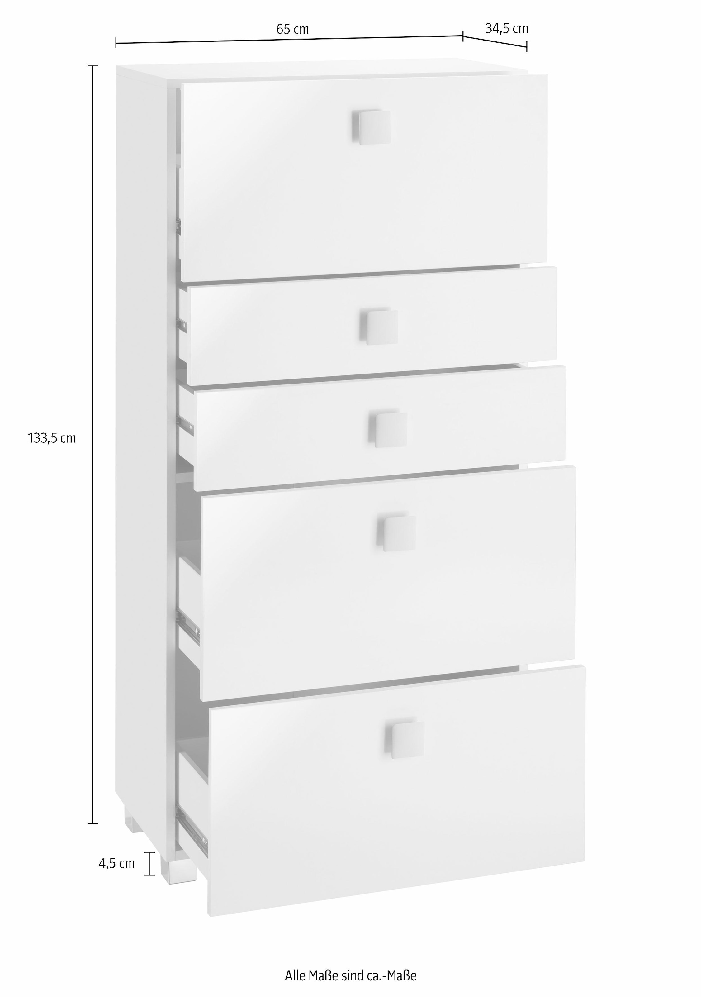 | bestellen Schildmeyer BAUR »Quadra« Midischrank