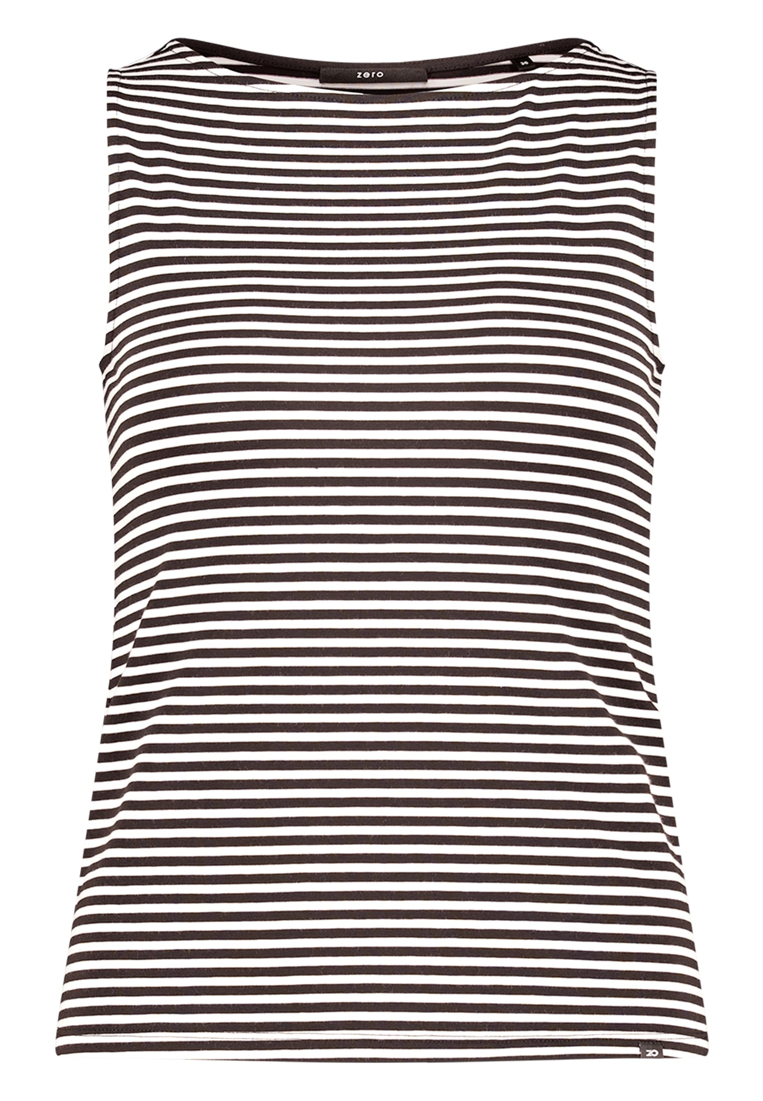 Zero Tanktop »Damen Shirt mit U-Boot-Ausschnitt« Material