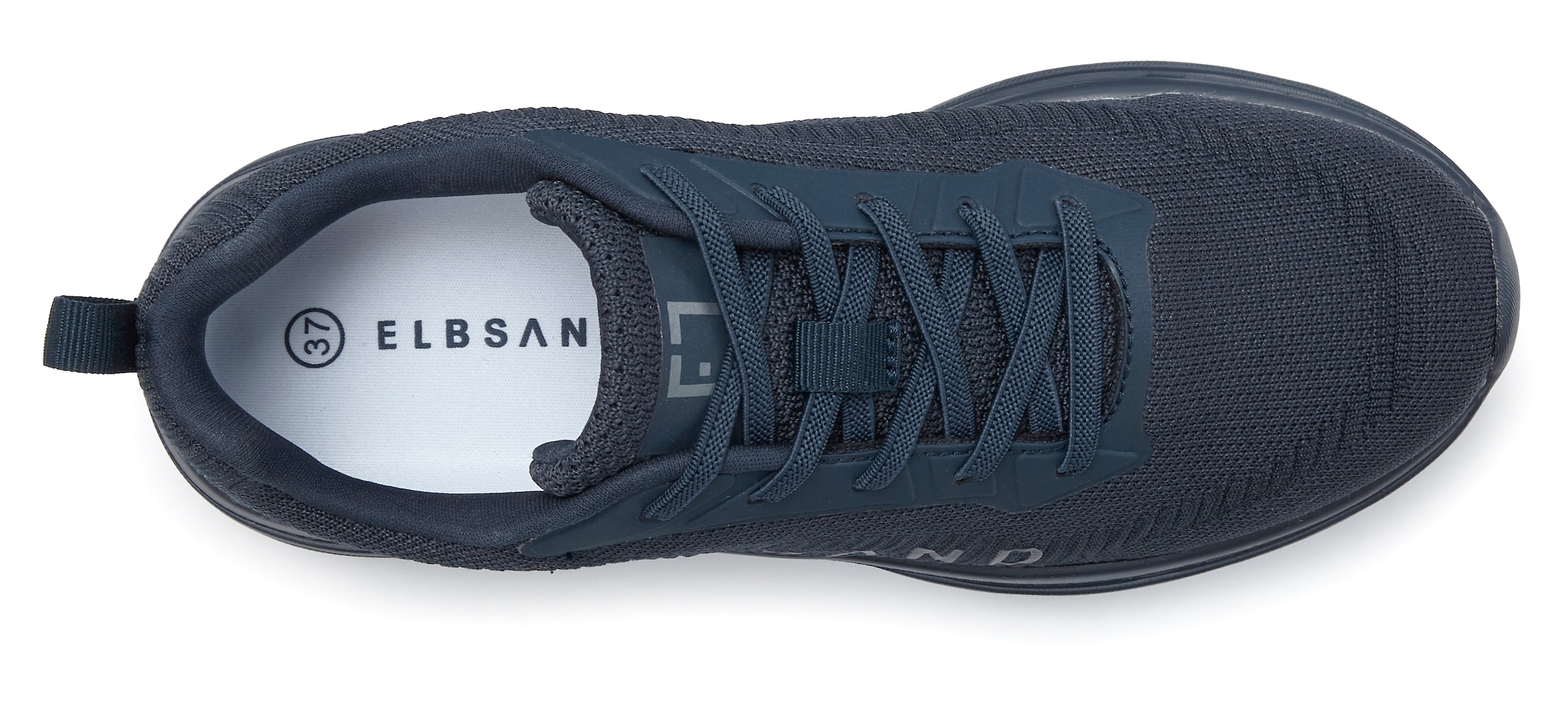 Elbsand Sneaker »Freizeitschuh, Halbschuh«, mit elastischen Bändern für schnelles Reinschlüpfen, Unisex VEGAN