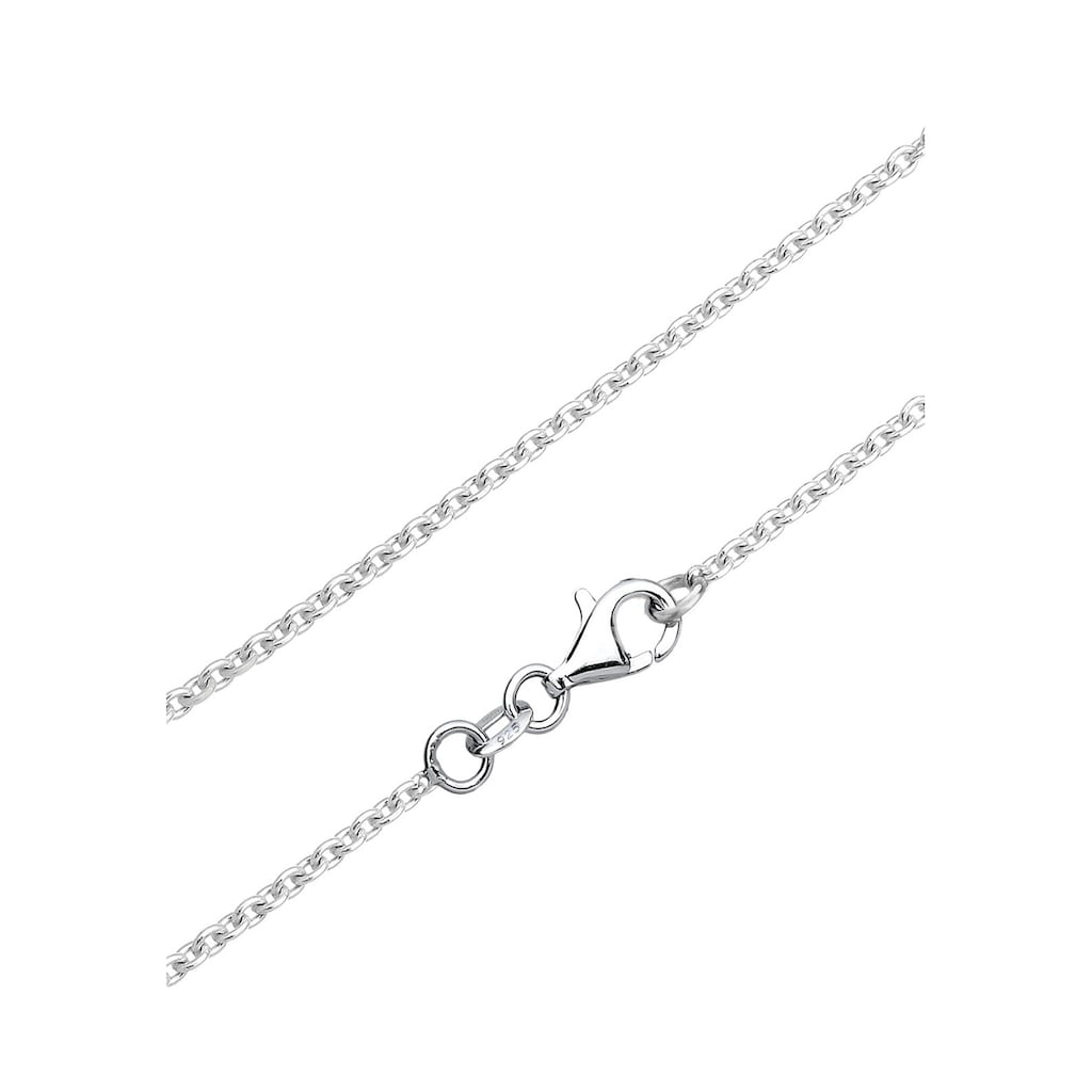 Elli Premium Collierkettchen »Collier Statementkette Zirkonia 925 Silber«