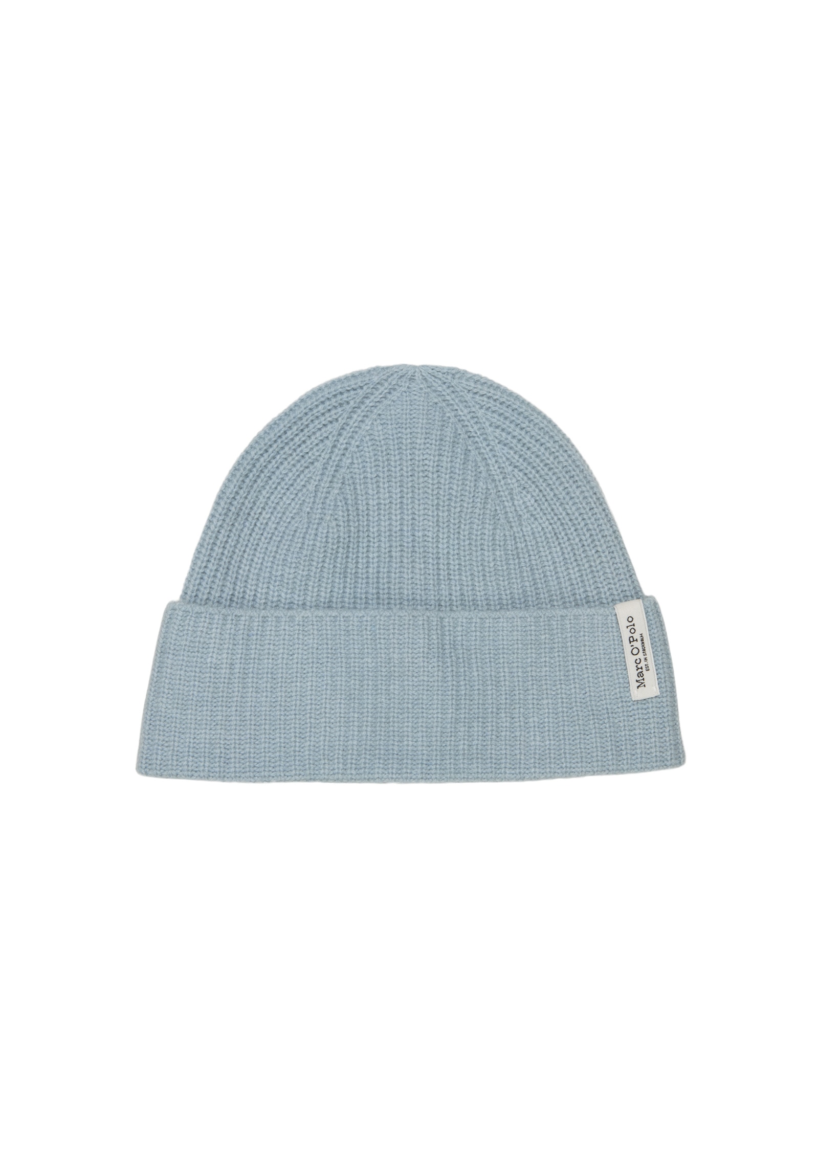 MARC O'POLO Damen Baseball Cap "aus weichem Wolle-Mix", blau, unifarben, Obermaterial: 80% Wolle (Schafwolle), 20% Polyamid, Caps