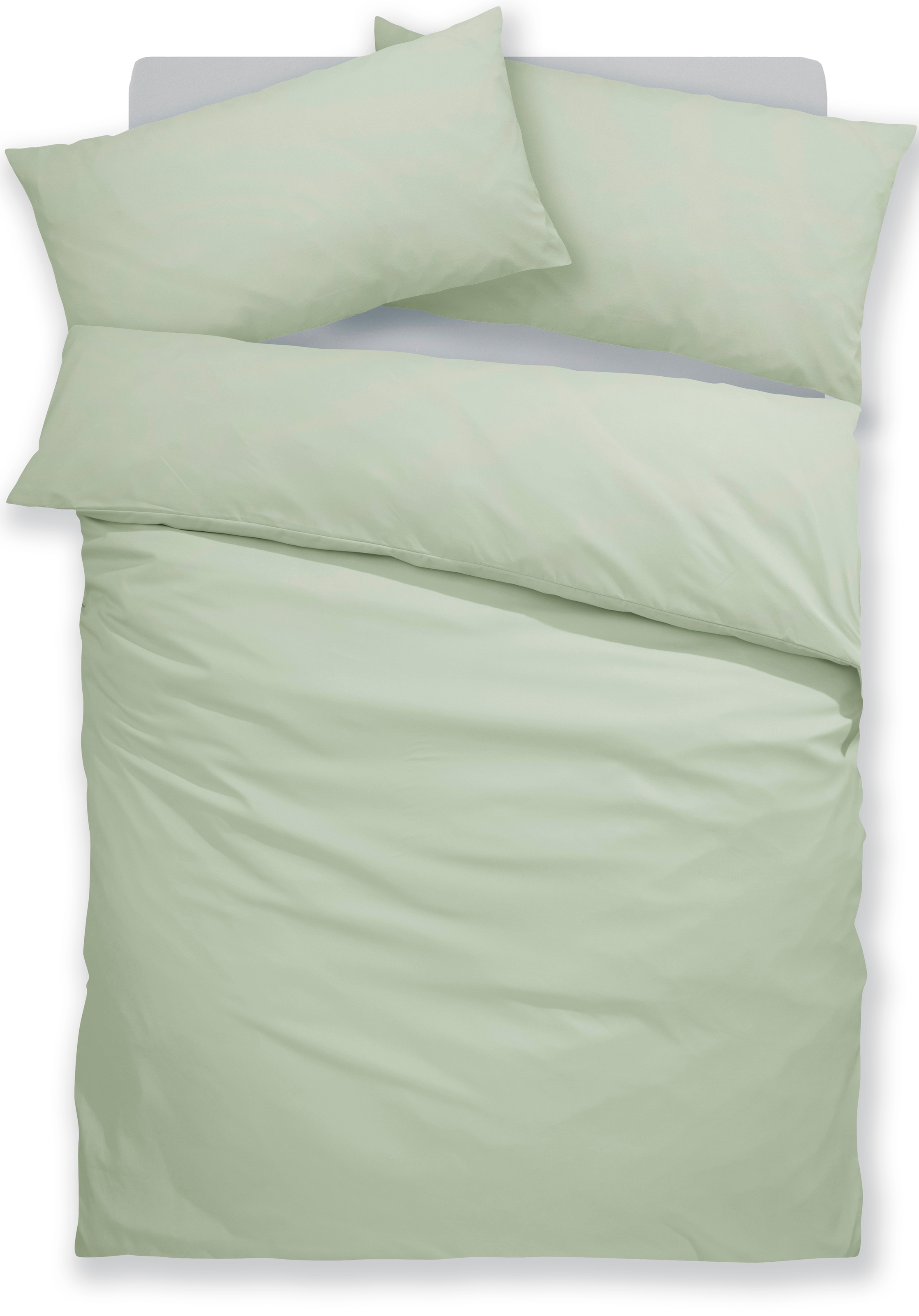my home Bettwäsche »Desner«, Premium Qualität, 100 % Polyester, sehr weich, uni, ab 135x200 cm