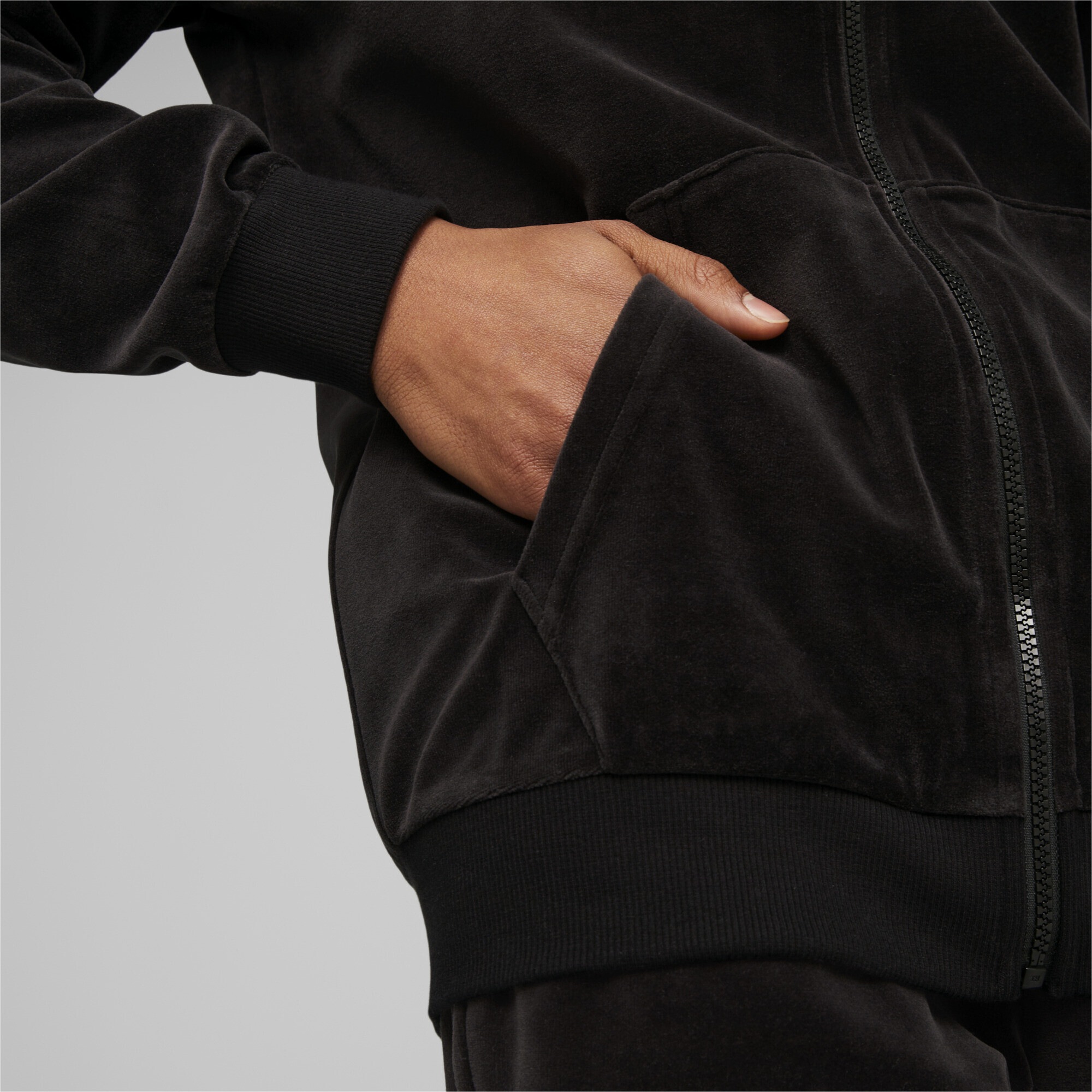 PUMA Sweatjacke »ESS+ MINIMAL GOLD Jacke Herren«