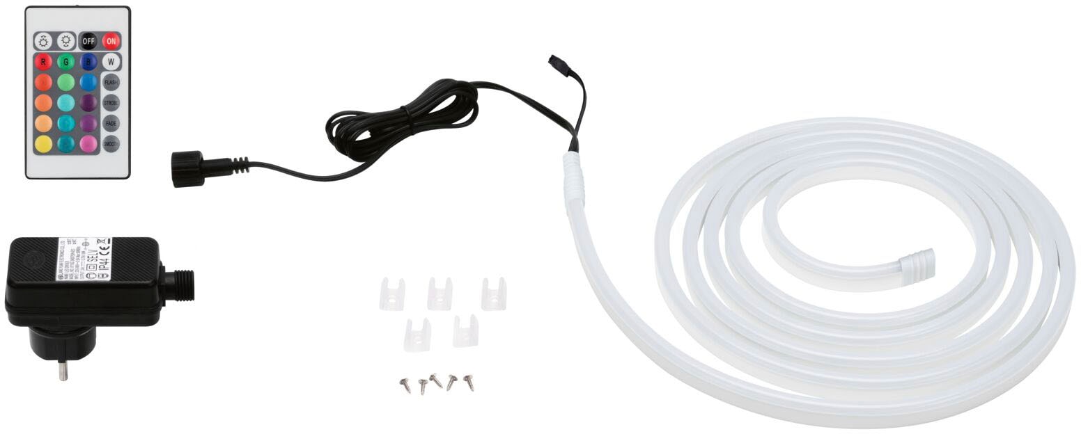 Black Friday Paulmann LED-Streifen »SimpLED Outdoor Basisset 3m IP44 19,5W  38lm/m RGB beschichtet«, 1 St.-flammig | BAUR
